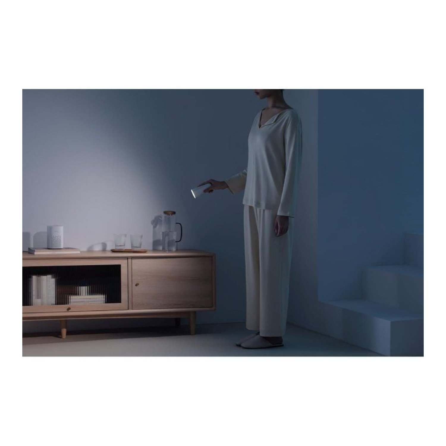 Lámpara de Escritorio Xiaomi Flexible Rechargeable Lamp/ 3.5W/ Blanca