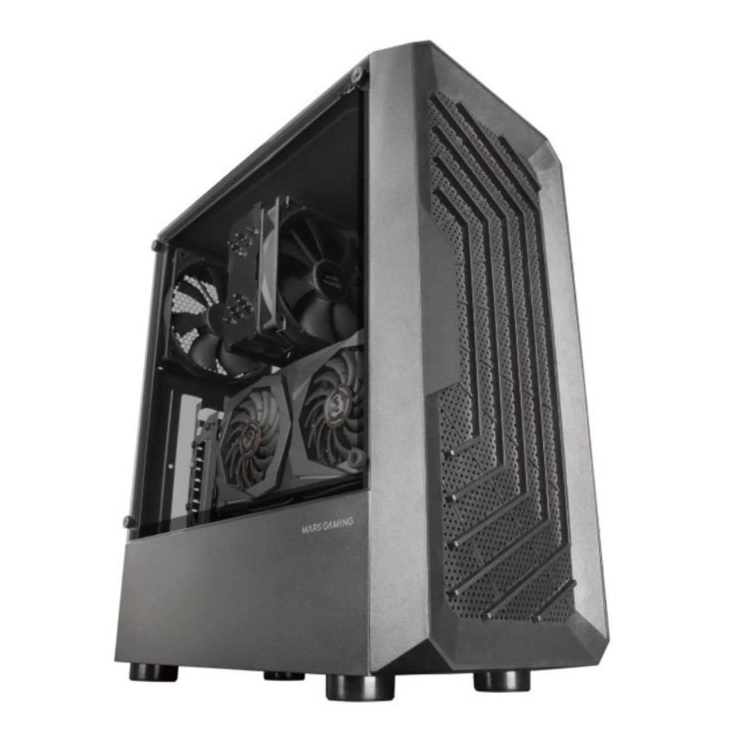 Mars Gaming MC-2000 · Caja Semitorre Gaming ATX · Diseño Moderno