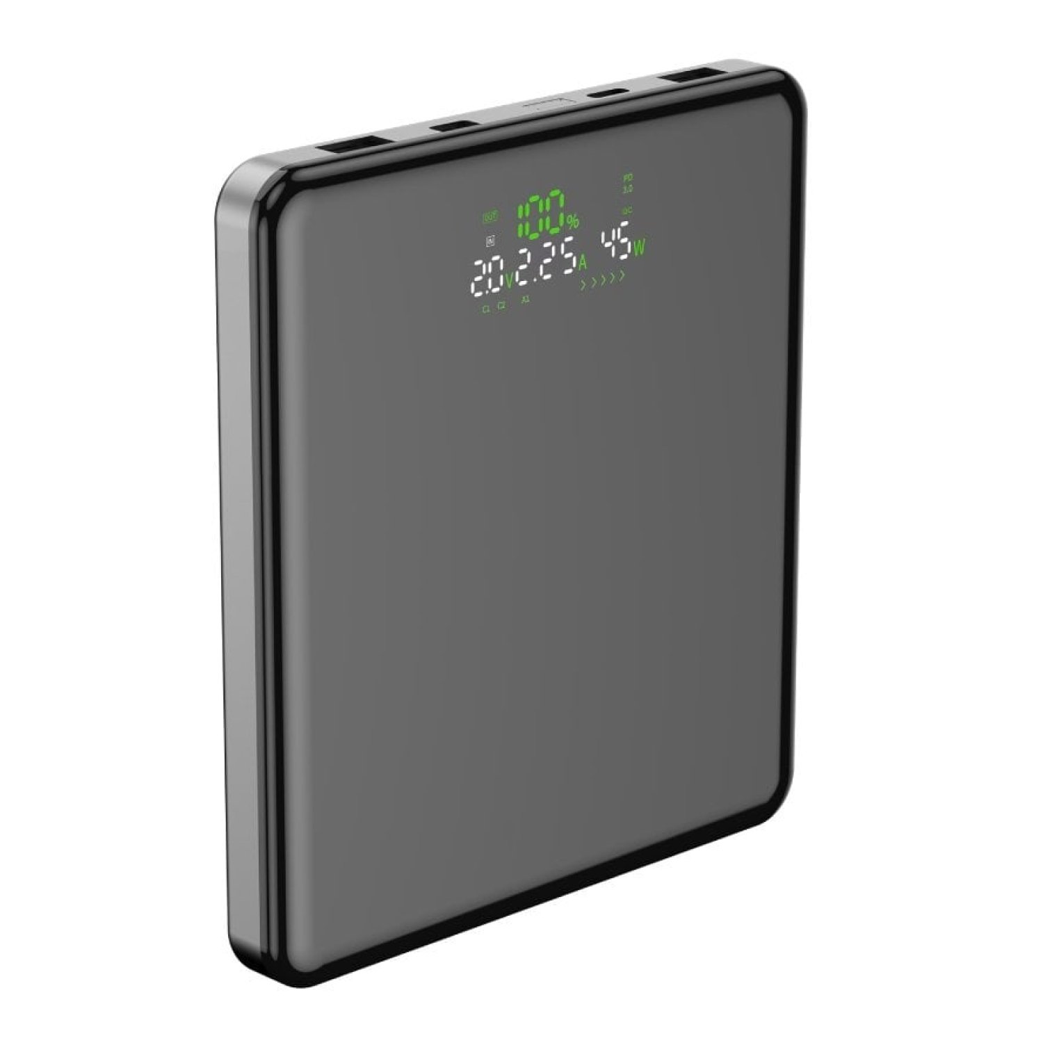 Powerbank 20000mAh Leotec LEPOW100W20G/ 100W/ Gris/ Incluye Cable USB Tipo-C