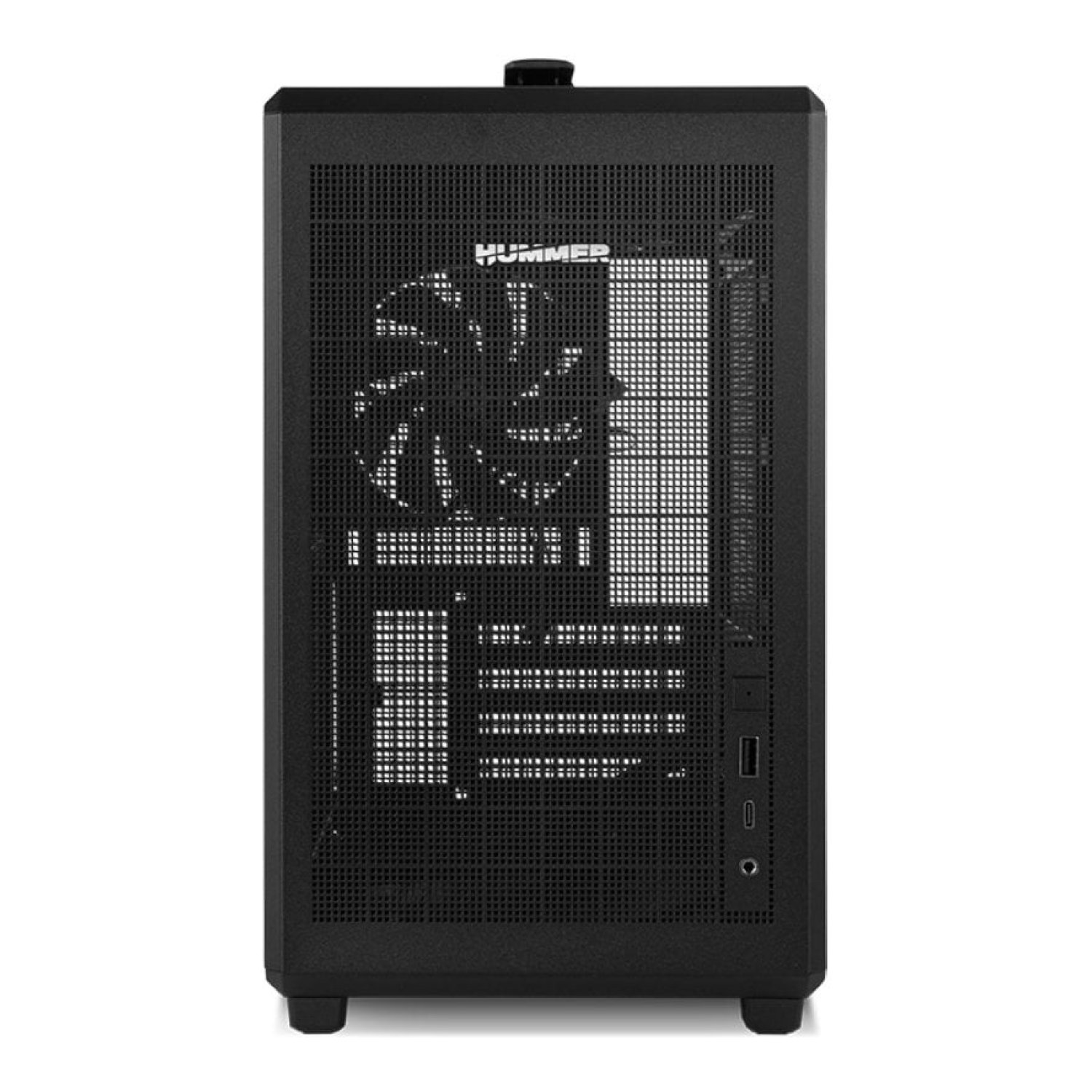 NOX HUMMER REFRESH MINI TORRE M-ATX PORTABLE MESH NGR
