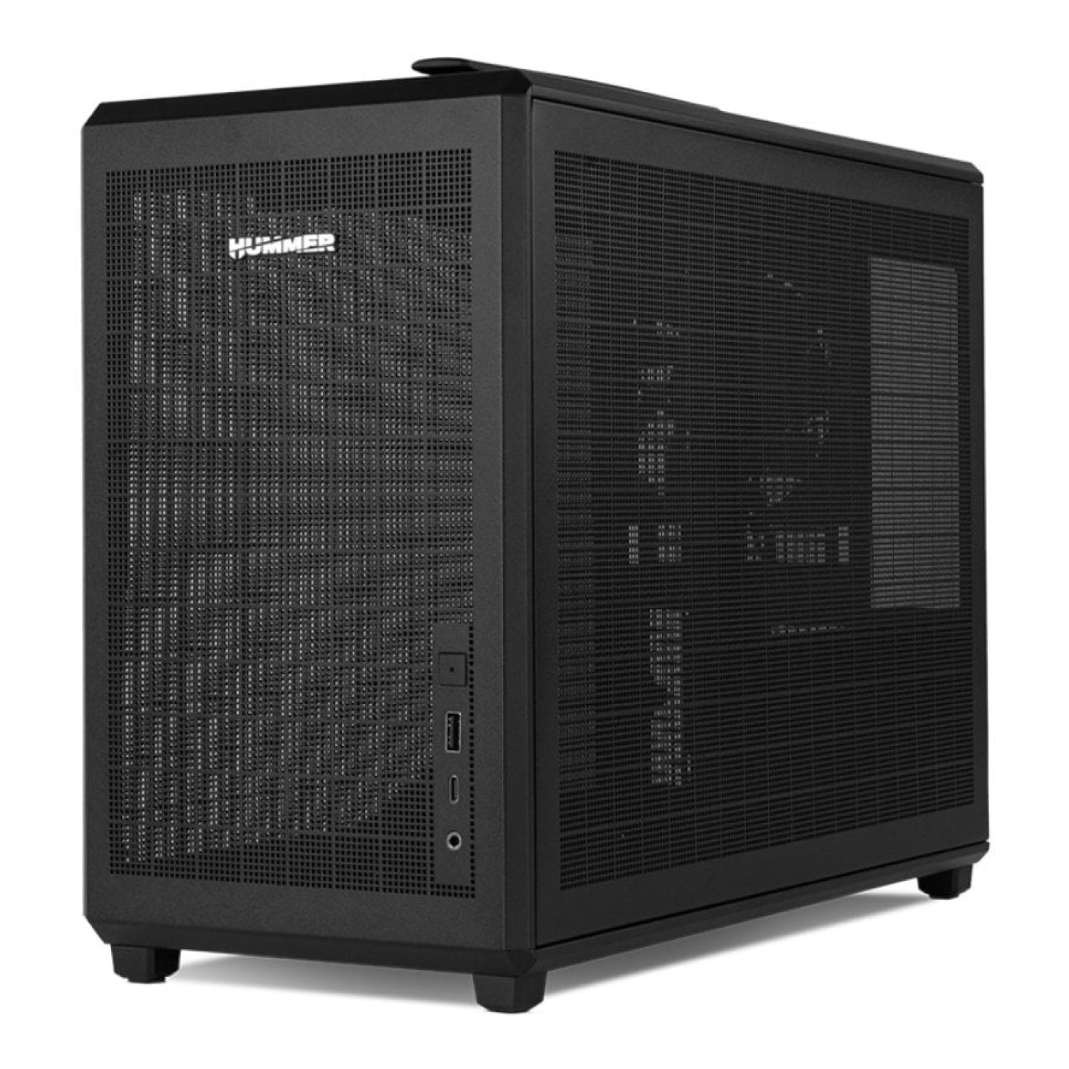 NOX HUMMER REFRESH MINI TORRE M-ATX PORTABLE MESH NGR