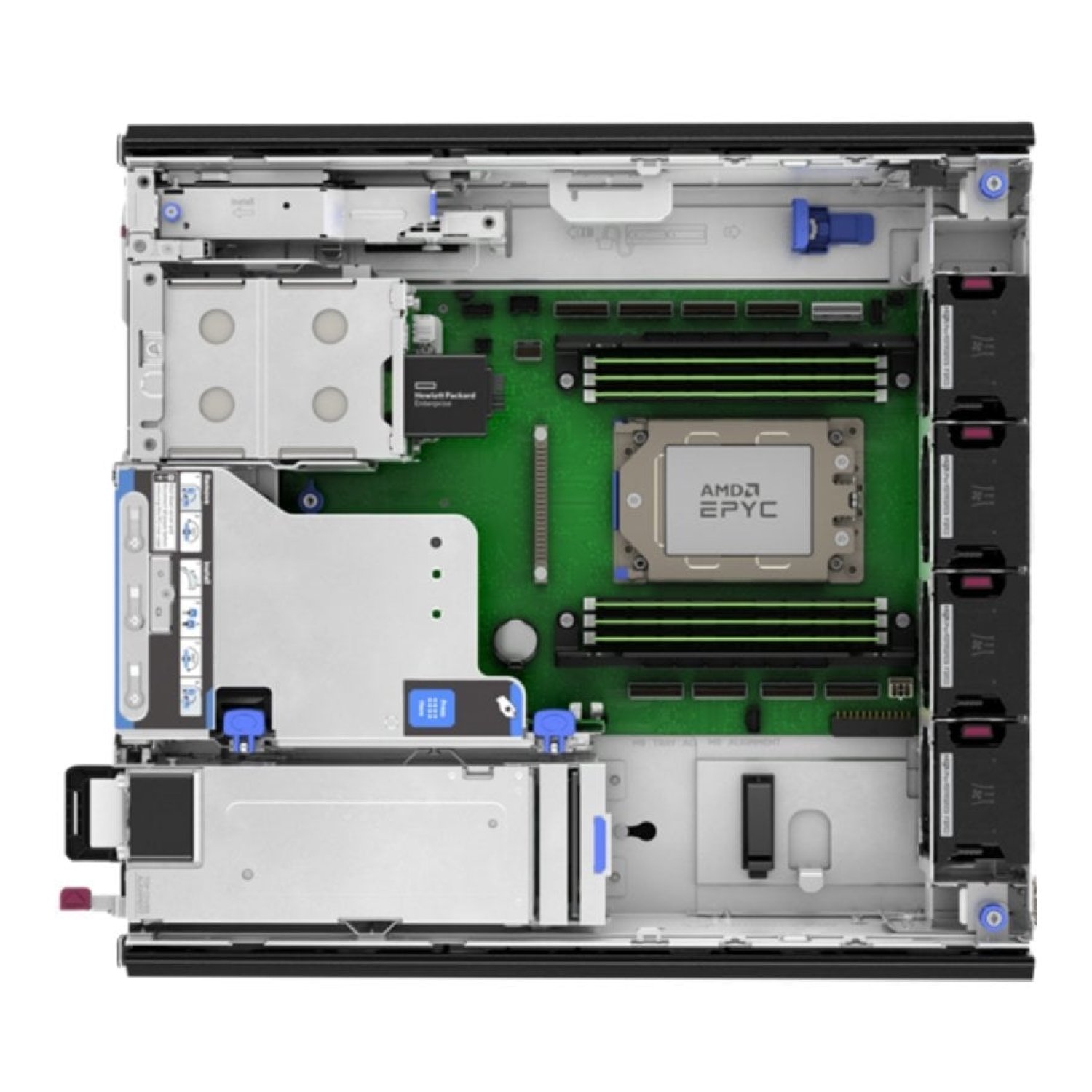 HPE ProLiant DL145 Gen11 · AMD EPYC 8024P · 32GB RAM · Servidor