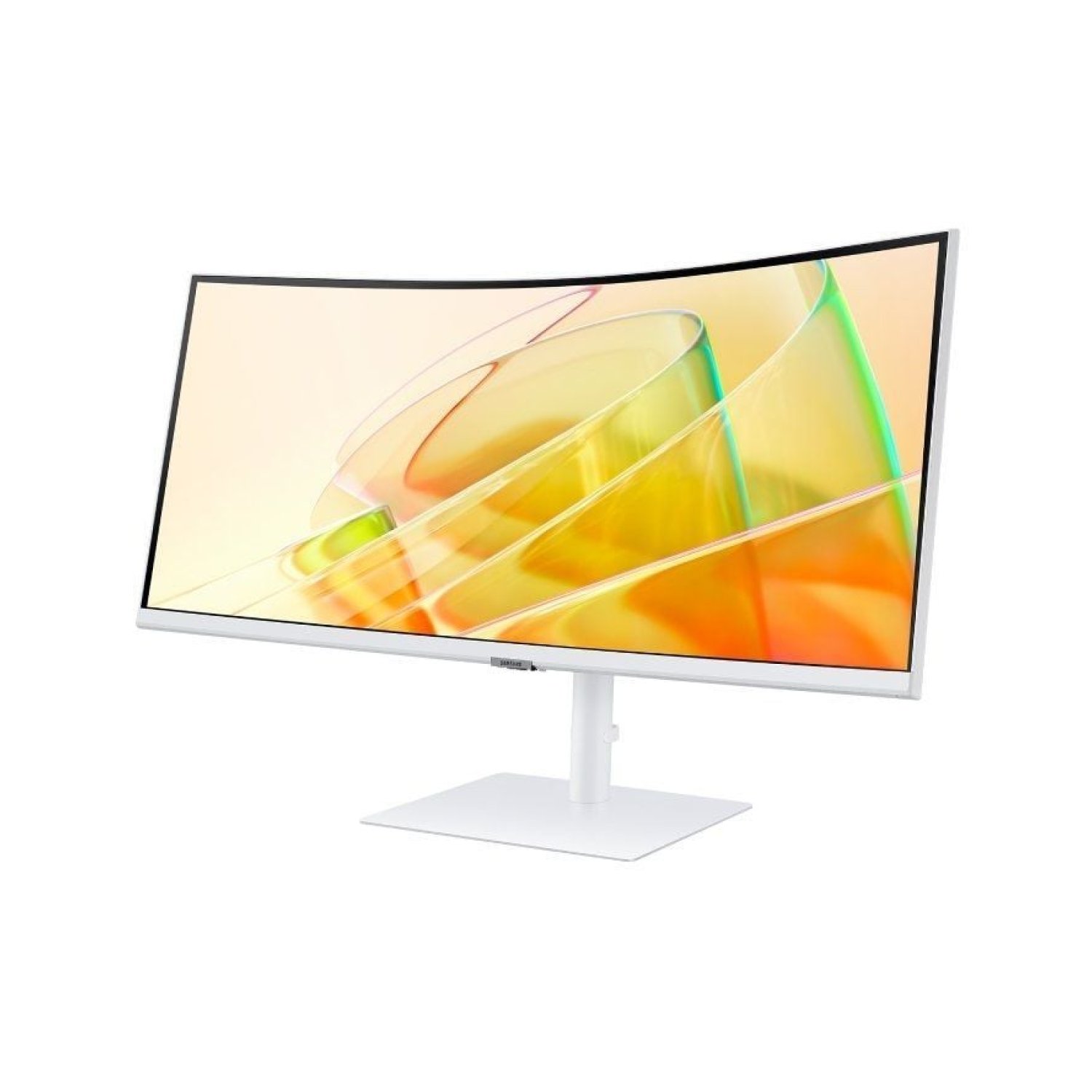 Samsung ViewFinity S6 · Monitor Ultraparamómico Curvo · 34" UWQHD · Regulable en altura · Blanco