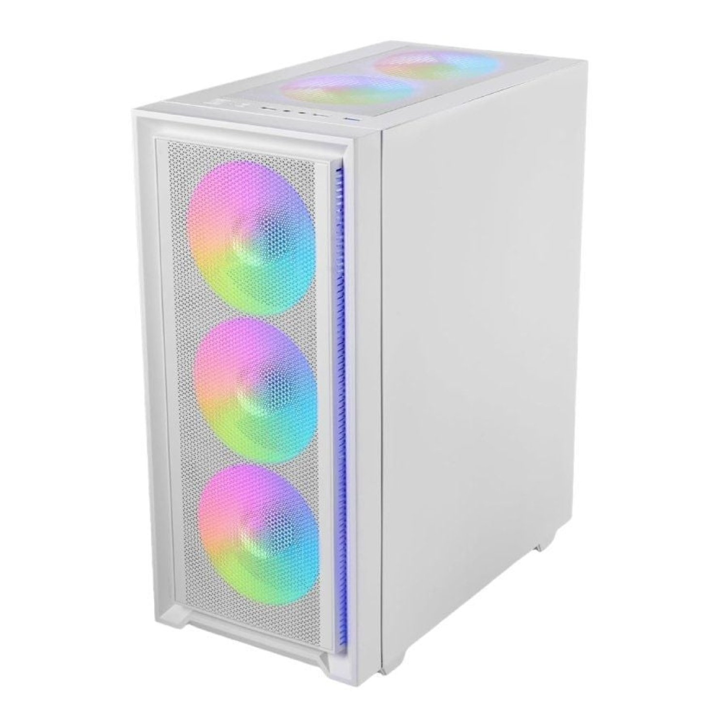 Mars Gaming MC-AIR · Caja Gaming Semitorre · Blanca · ATX