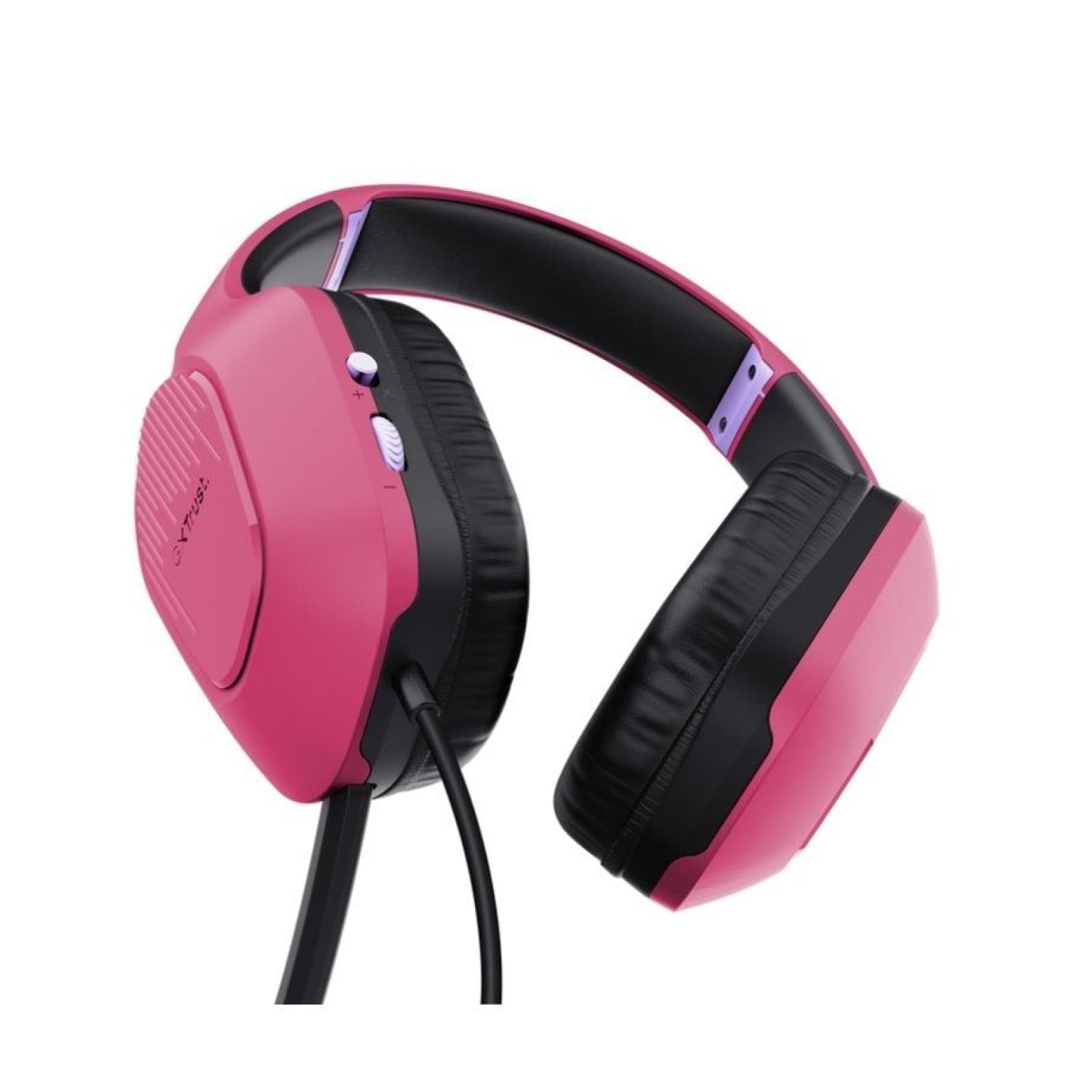 Trust Gaming GXT 415 Zirox · Auriculares Gaming · Micrófono · Jack 3.5mm · Rosa