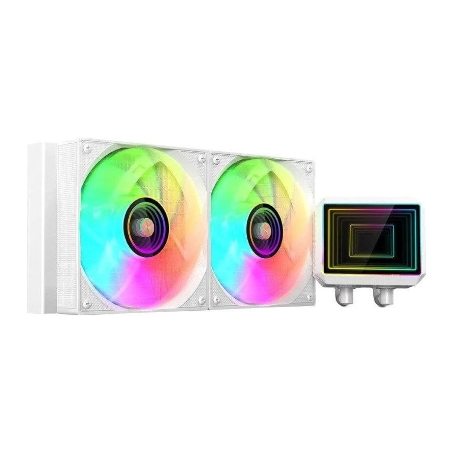 Sistema de Refrigeración Líquida Mars Gaming ML-TWO240/ Blanco