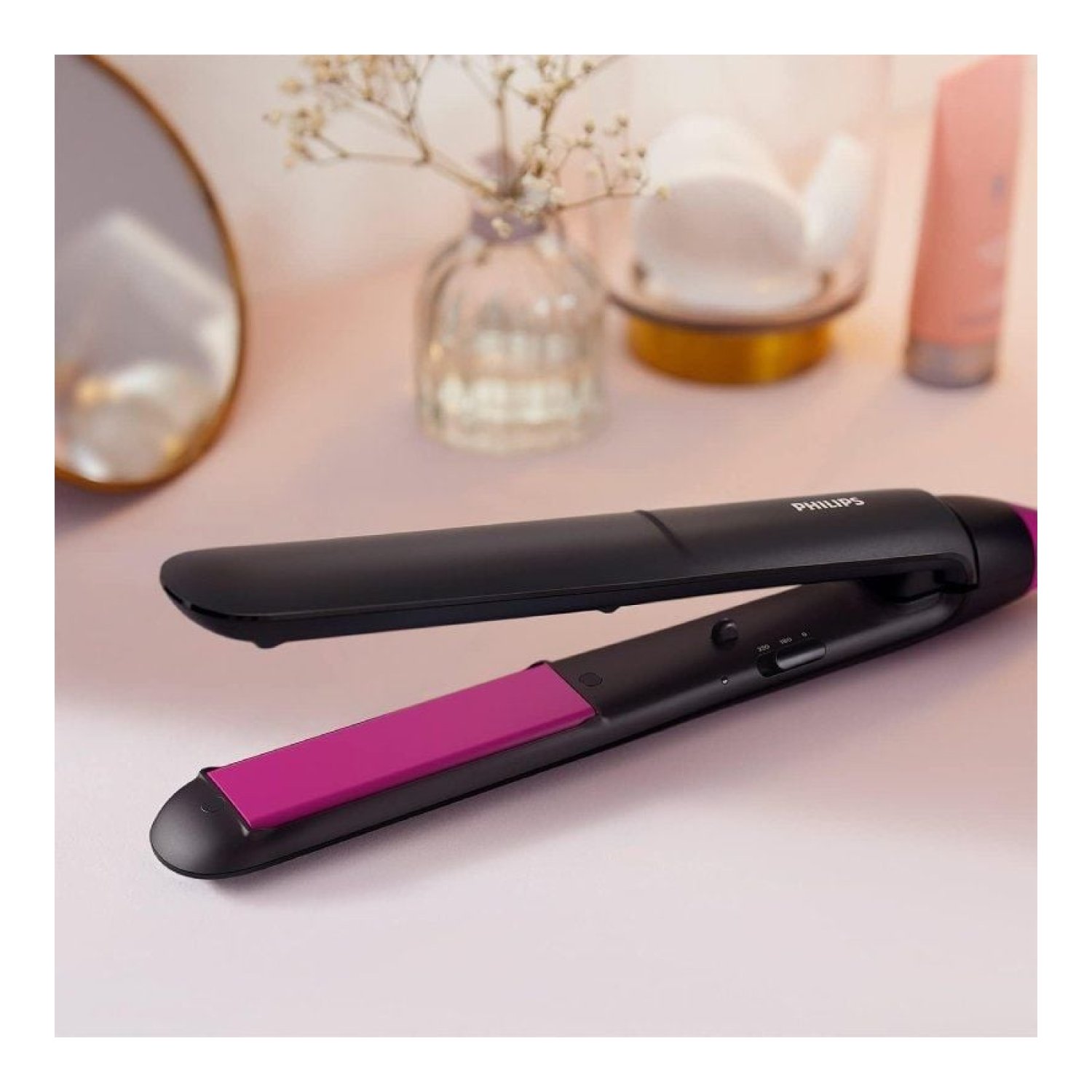 Plancha para el Pelo Philips StraightCare Essential BHS375 ThermoProtect/ Negra