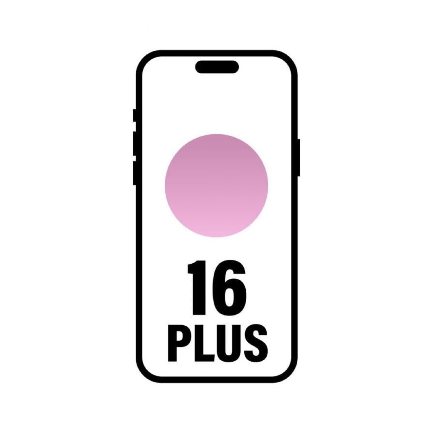 Smartphone Apple iPhone 16 Plus 128GB/ 6.7"/ 5G/ Rosa