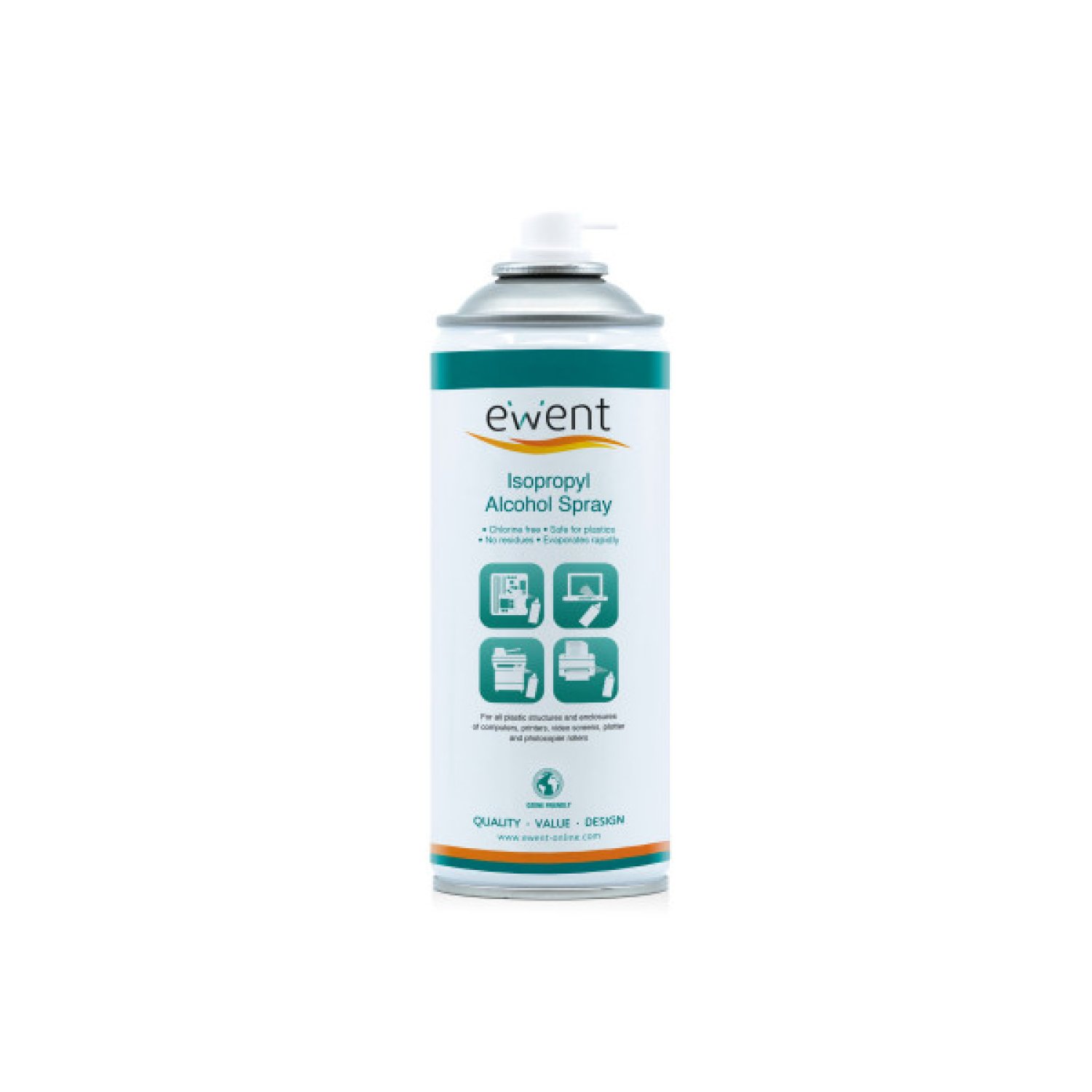 Ewent EW5611 · Spray Limpieza Universal · 400 ml · Compatible Equipos Informáticos