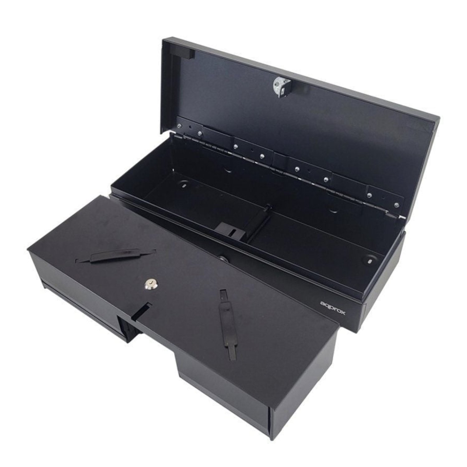 Cajón Portamonedas Approx appCASH02FLIPTOP/ Manual y Automático/ Negro