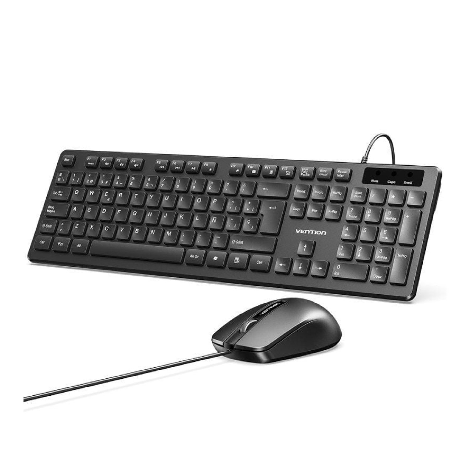Vention · Combo Teclado y Ratón · Diseño Compacto · KTCB0-ES