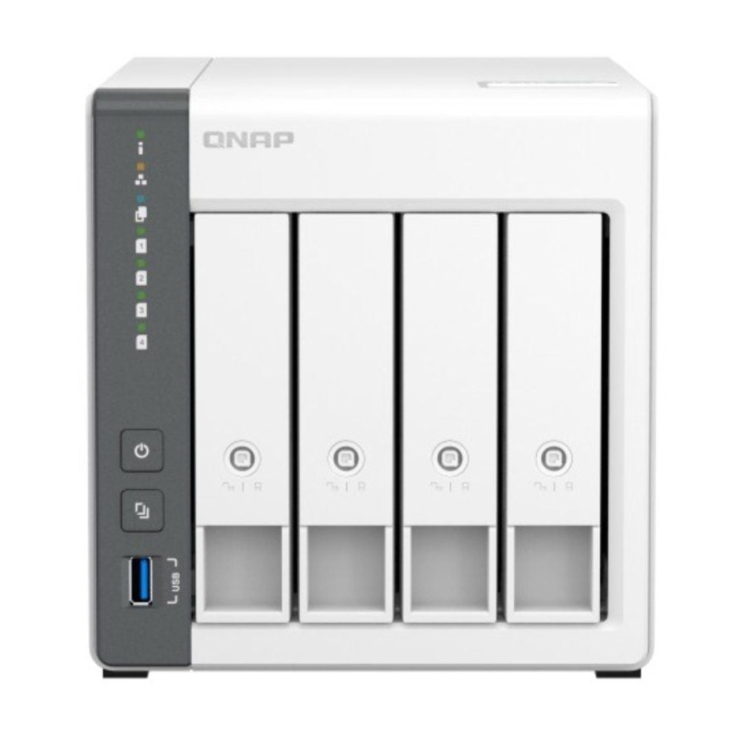 NAS QNAP TS-433-4G/ 4 Bahías 3.5"- 2.5"/ 4GB/ Formato Torre