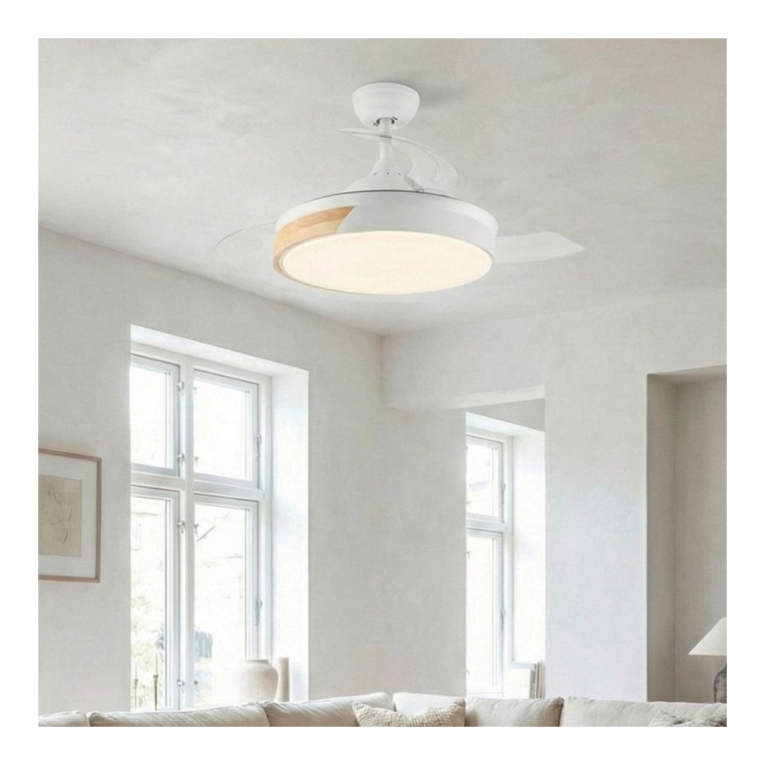 Orbegozo CP 15 · Ventilador de Techo · 105cm · 35W · 6 velocidades · 3 aspas