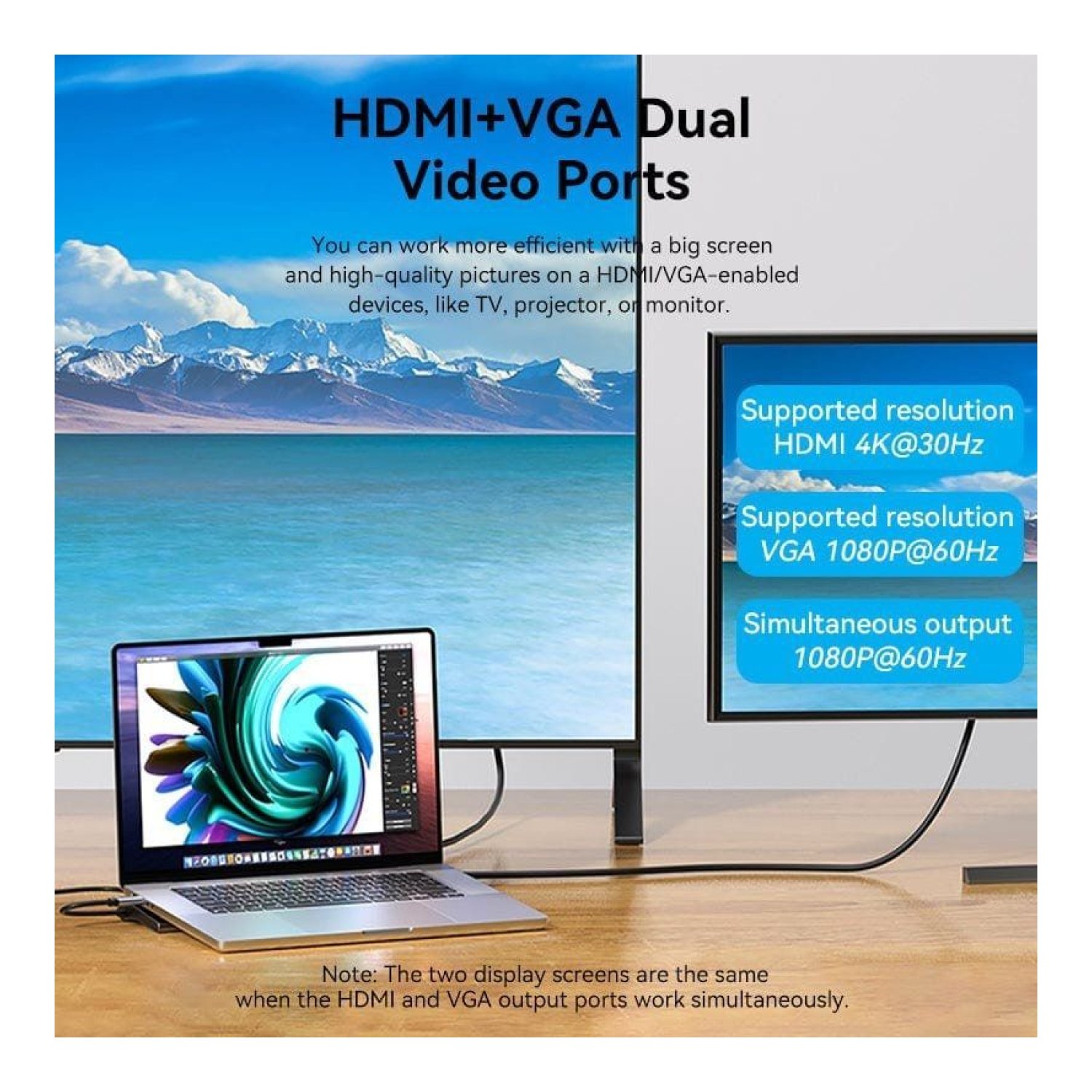 Docking USB Tipo-C Vention THTHC/ 1xHDMI/ 1xVGA/ 3xUSB/ 1xUSB Tipo-C/ 1xUSB Tipo-C PD/ 1xRJ45/ 1xLector Tarjetas SD y MicroSD/ Jack 3.5/ Gris