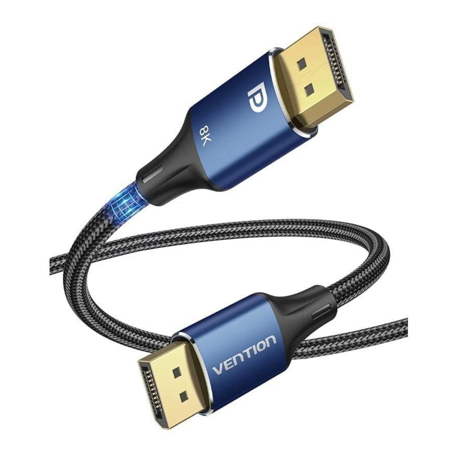 Vention Cable DisplayPort 1.4 · 8K · 2m · Macho a Macho · Azul