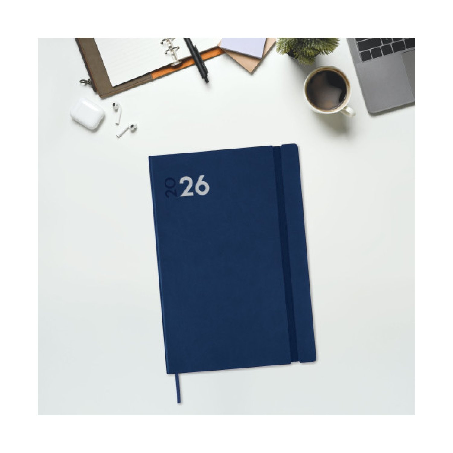 Finocam Agenda 2026 Dynamic Mara Y11 · 164x240 mm · Día/Página · Azul