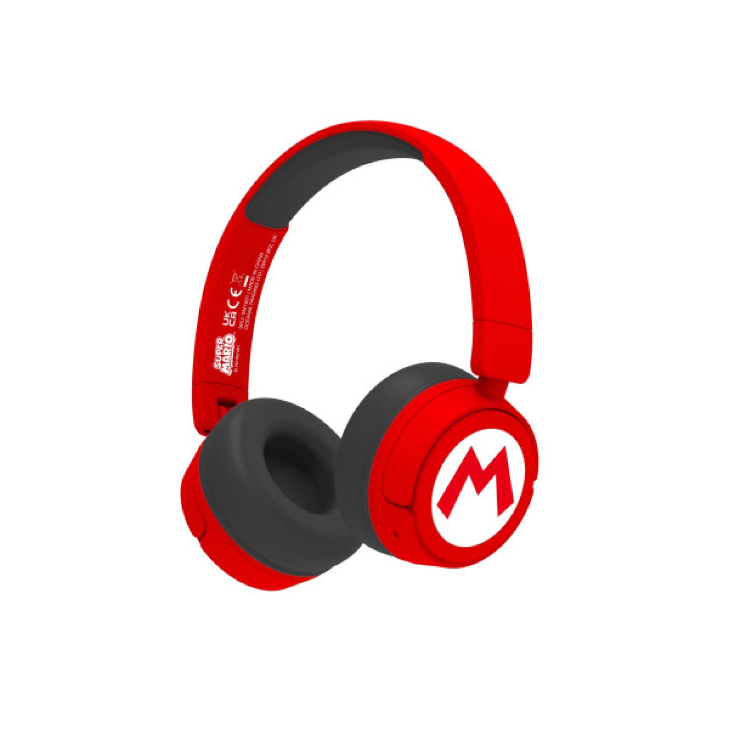 AURICULARES KIDS BT LOGO SUPER MARIO ROJO OTL TECHNOLOGIES REDSTRING SM1016