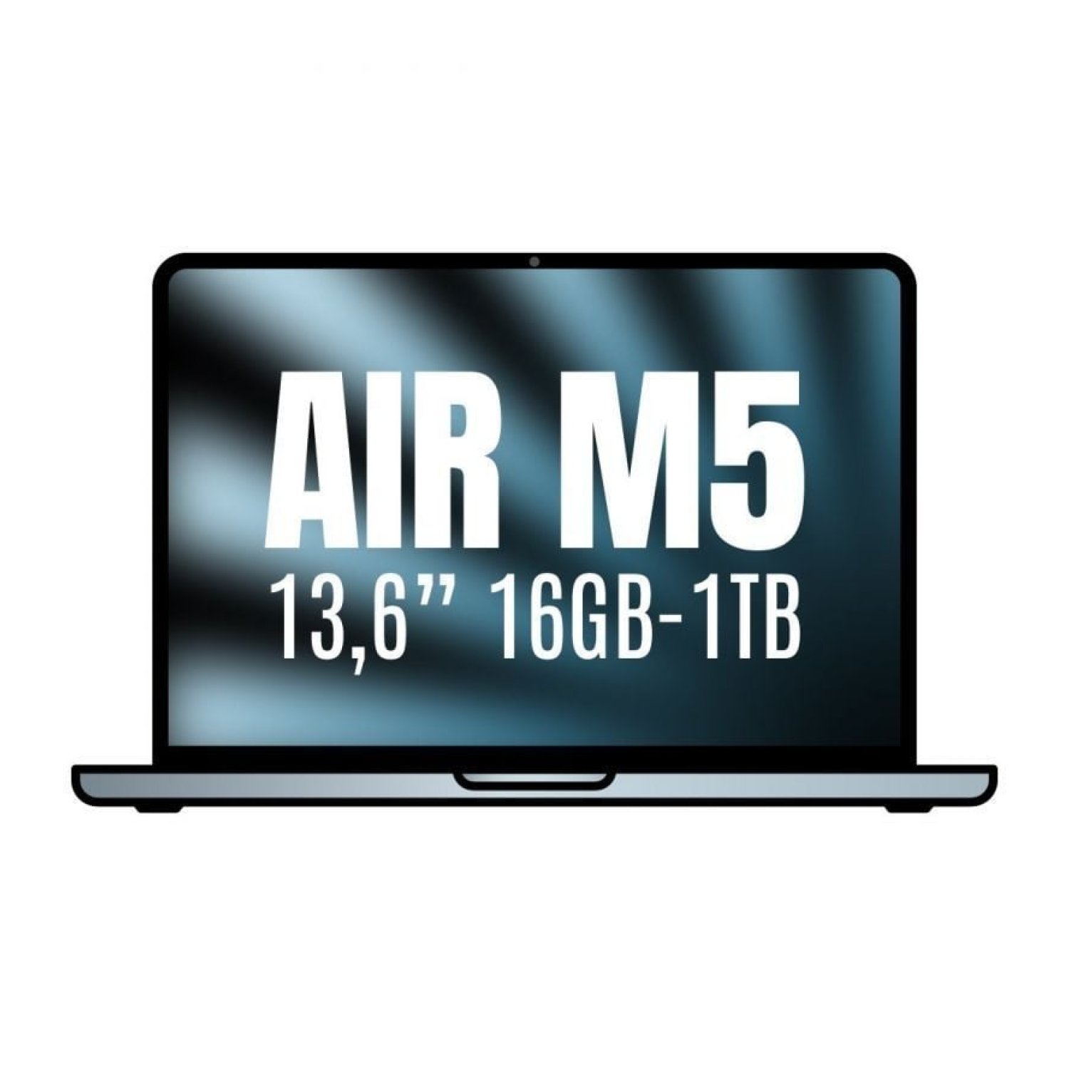 Apple MacBook Air 13,6" · M5 · 16GB · 1TB SSD · GPU 10-Core · Azul