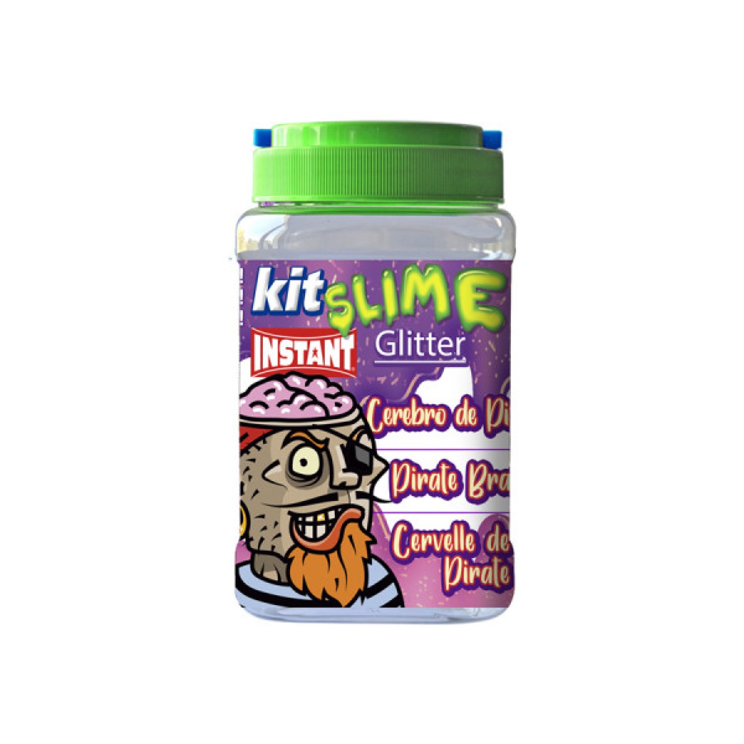 Instant Kit Slime · Cerebro de Pirata · Manualidades Creativas
