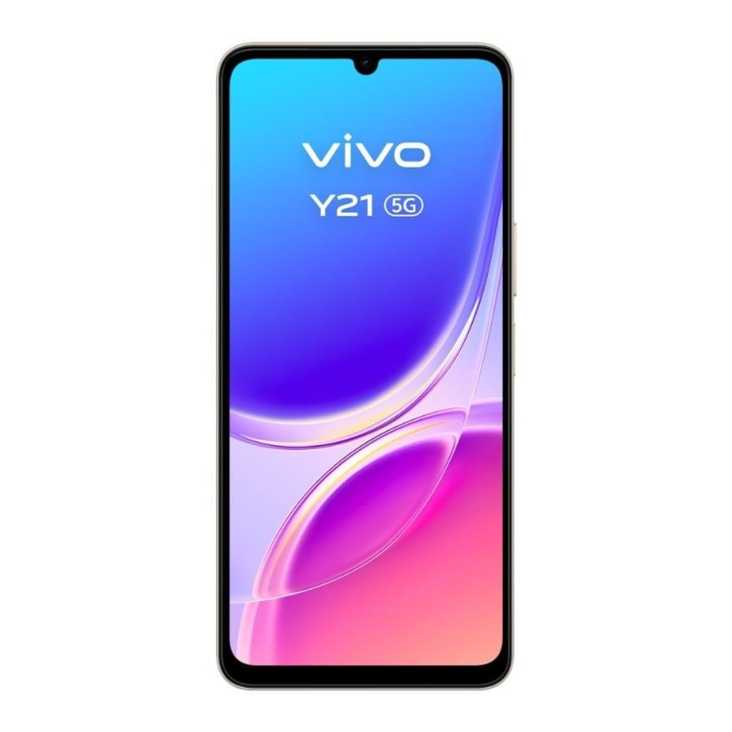 Smartphone Vivo Y21 4GB/ 256GB/ 6.74"/ 5G/ Oro/ Incluye Cargador + Auriculares
