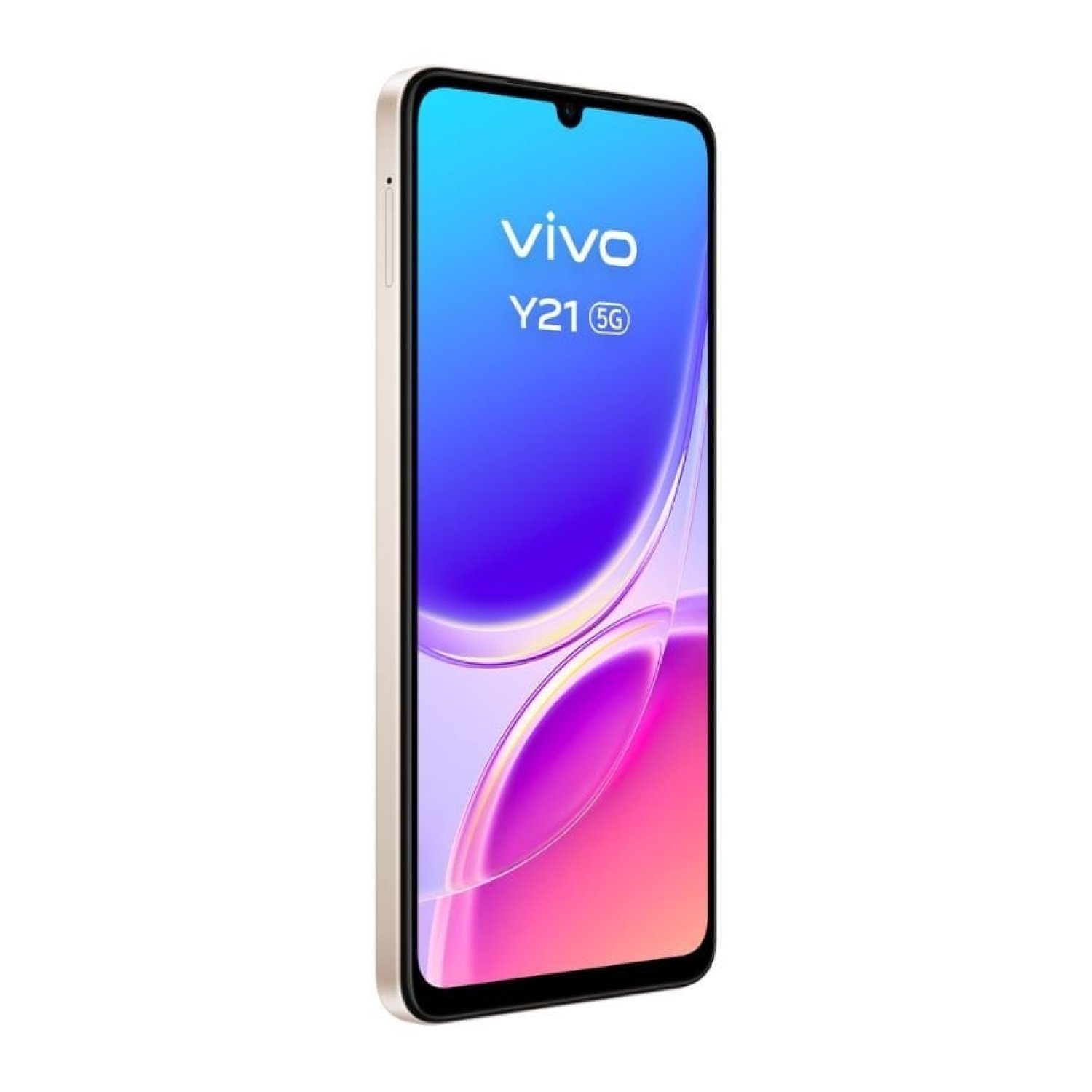 Smartphone Vivo Y21 4GB/ 256GB/ 6.74"/ 5G/ Oro/ Incluye Cargador + Auriculares