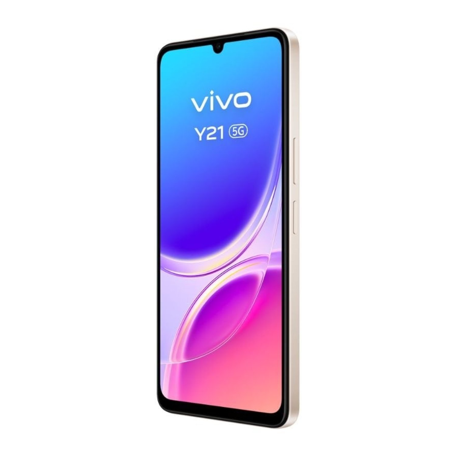 Smartphone Vivo Y21 4GB/ 256GB/ 6.74"/ 5G/ Oro/ Incluye Cargador + Auriculares