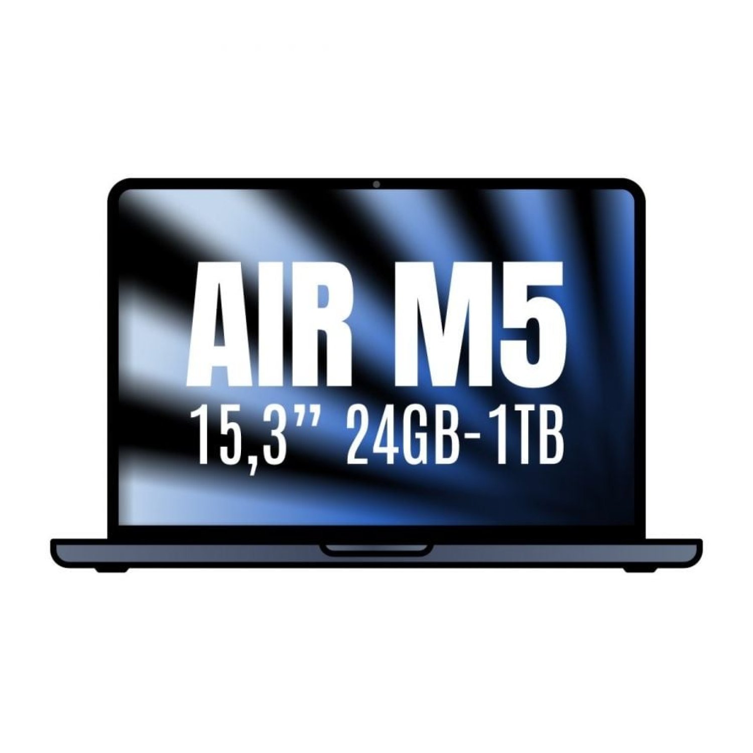 Apple Macbook Air 15,3"/ M5 10-Core CPU/ 24GB/ 1TB SSD/ 10-Core GPU/ Medianoche