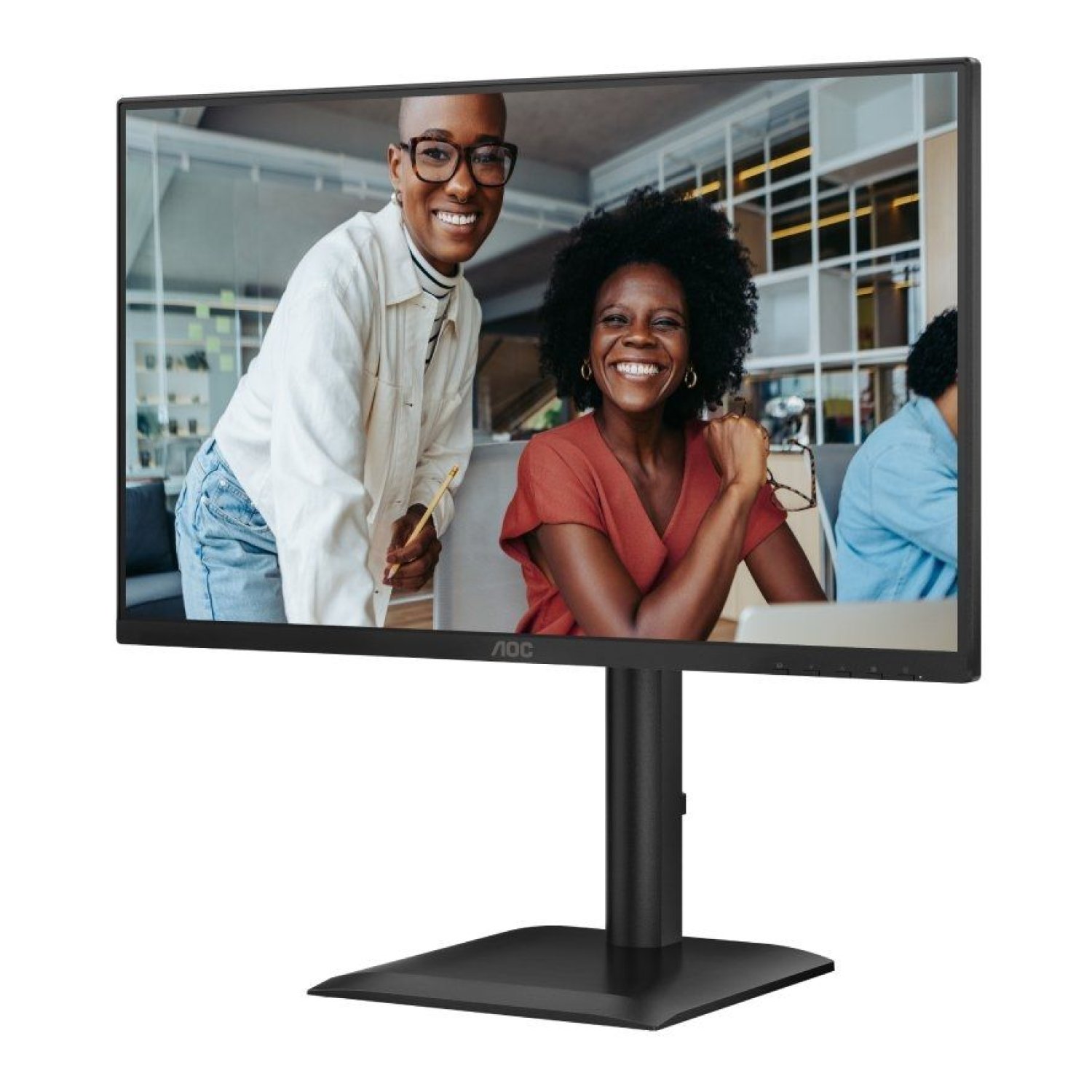 AOC 24E4U · Monitor 23,8" · Full HD · Regulable en altura