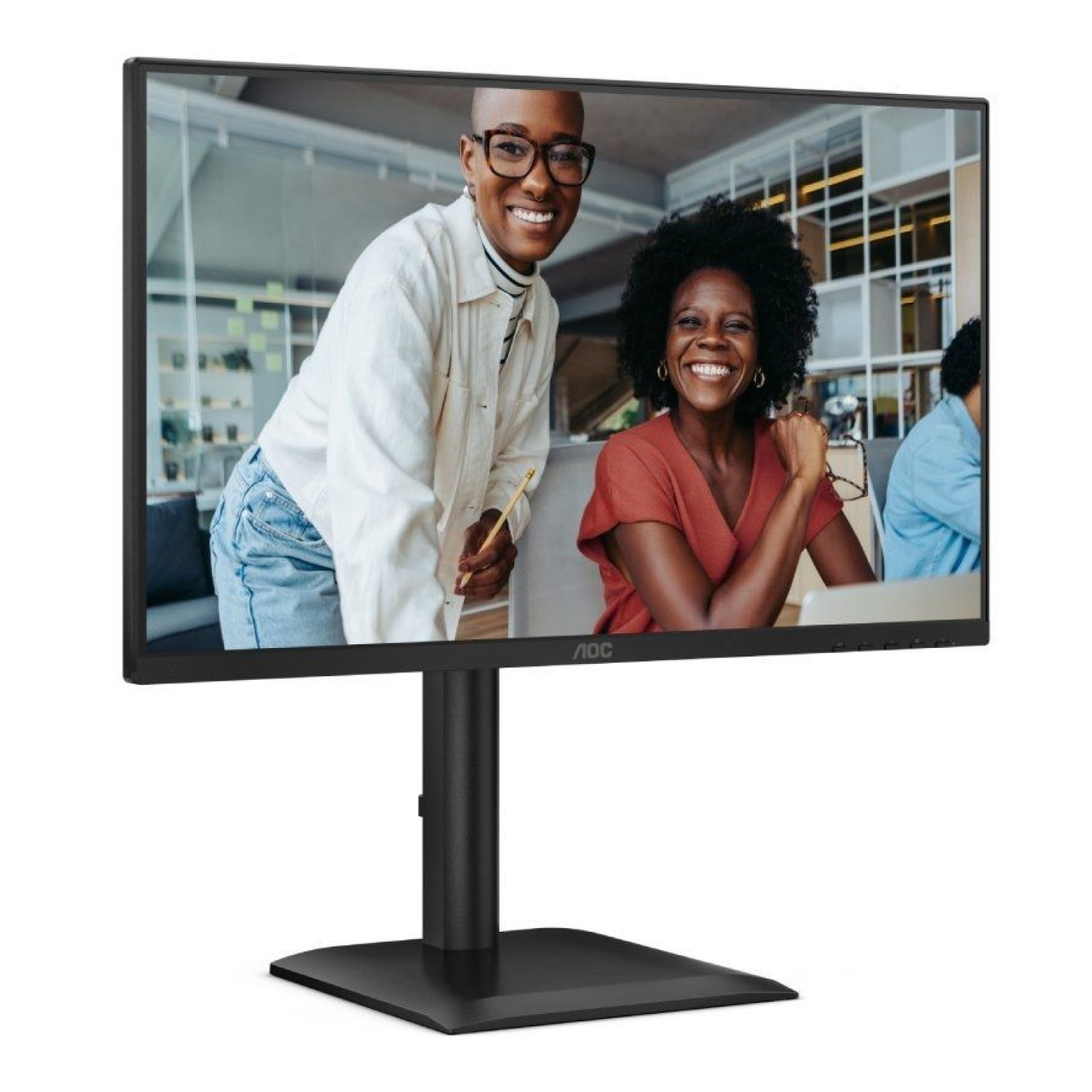 AOC 24E4U · Monitor 23,8" · Full HD · Regulable en altura