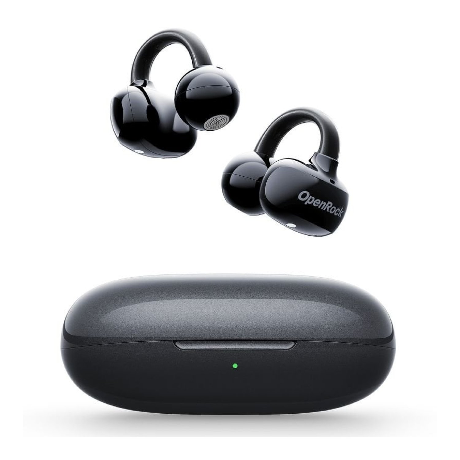 Auriculares Deportivos de Conducción Aérea OpenRock E OPACE01 con estuche de carga/ Autonomía 7h/ Negros