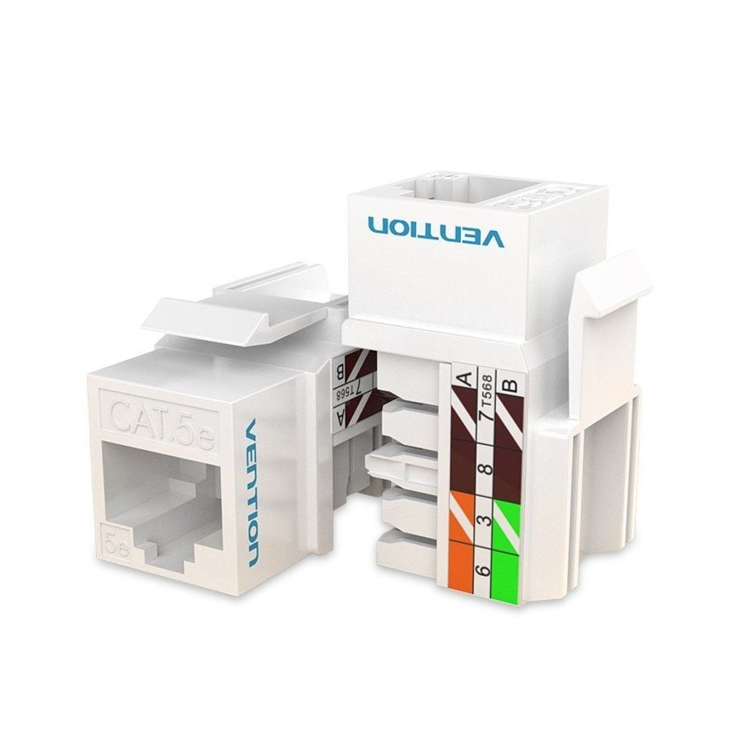 Vention · Conector RJ45 Cat.6 UTP · IPFW0