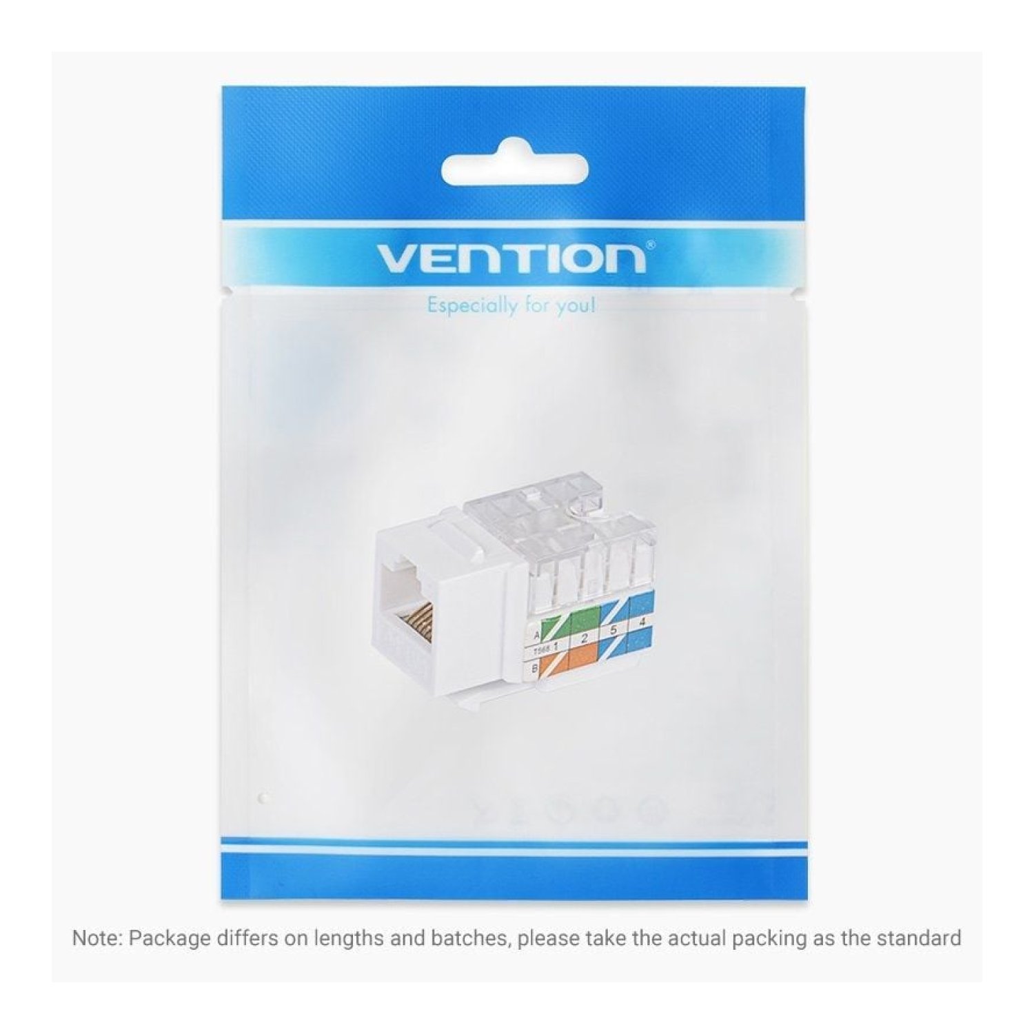 Vention · Conector RJ45 Cat.6 UTP · IPFW0