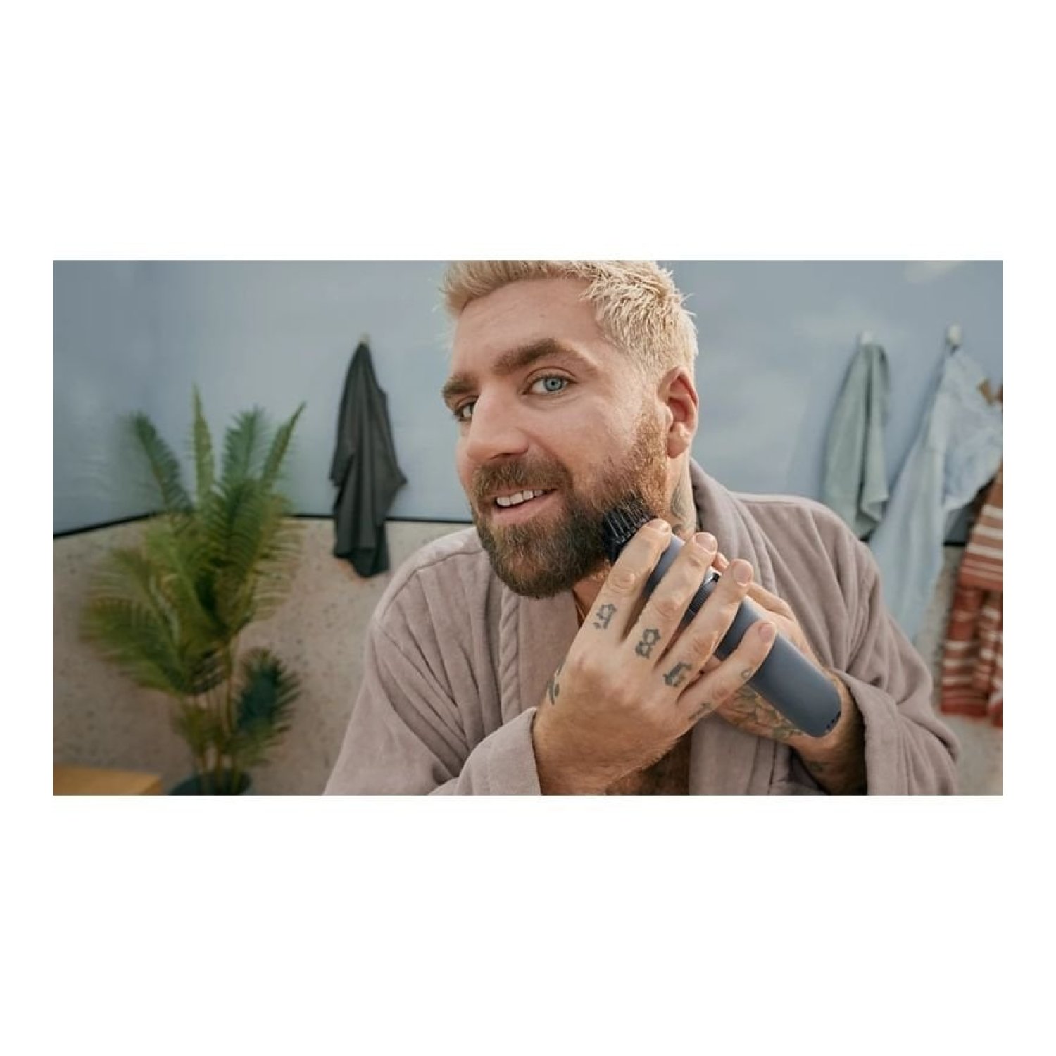 Philips Beardtrimmer Series 3000 BT3617/15 · Batería · 2 Accesorios