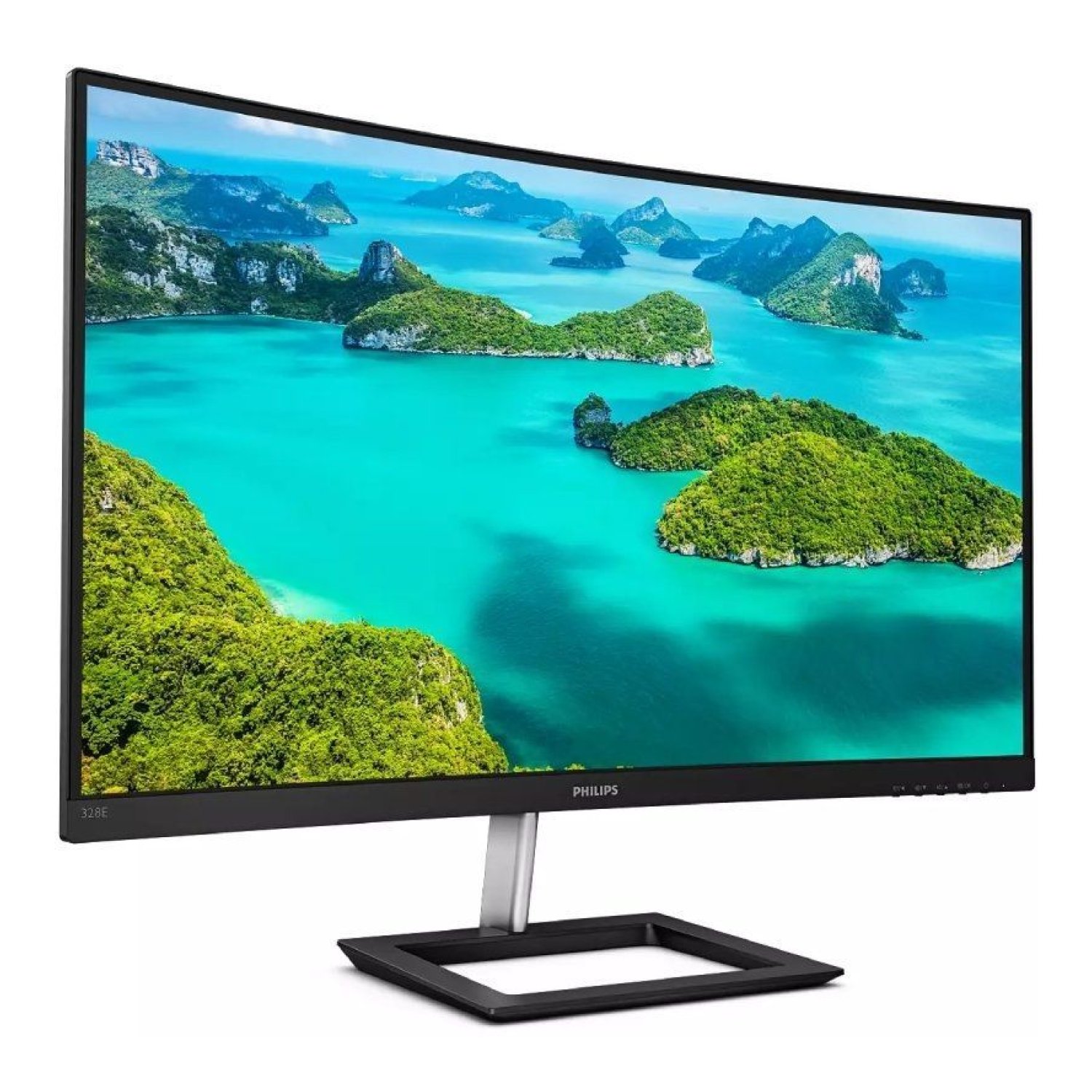 Philips E-Line 328E1CA · Monitor Curvo 31,5" · 4K · Multimedia · Negro