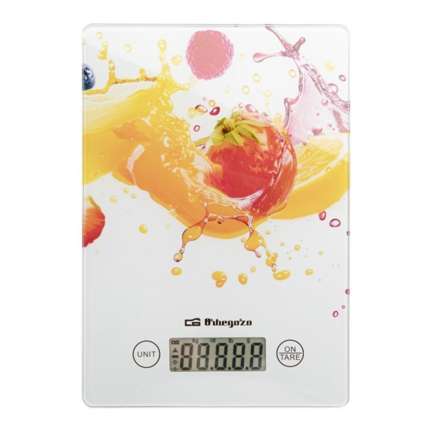Orbegozo PC 1023 · Báscula Electrónica de Cocina · Hasta 5 kg · Blanca