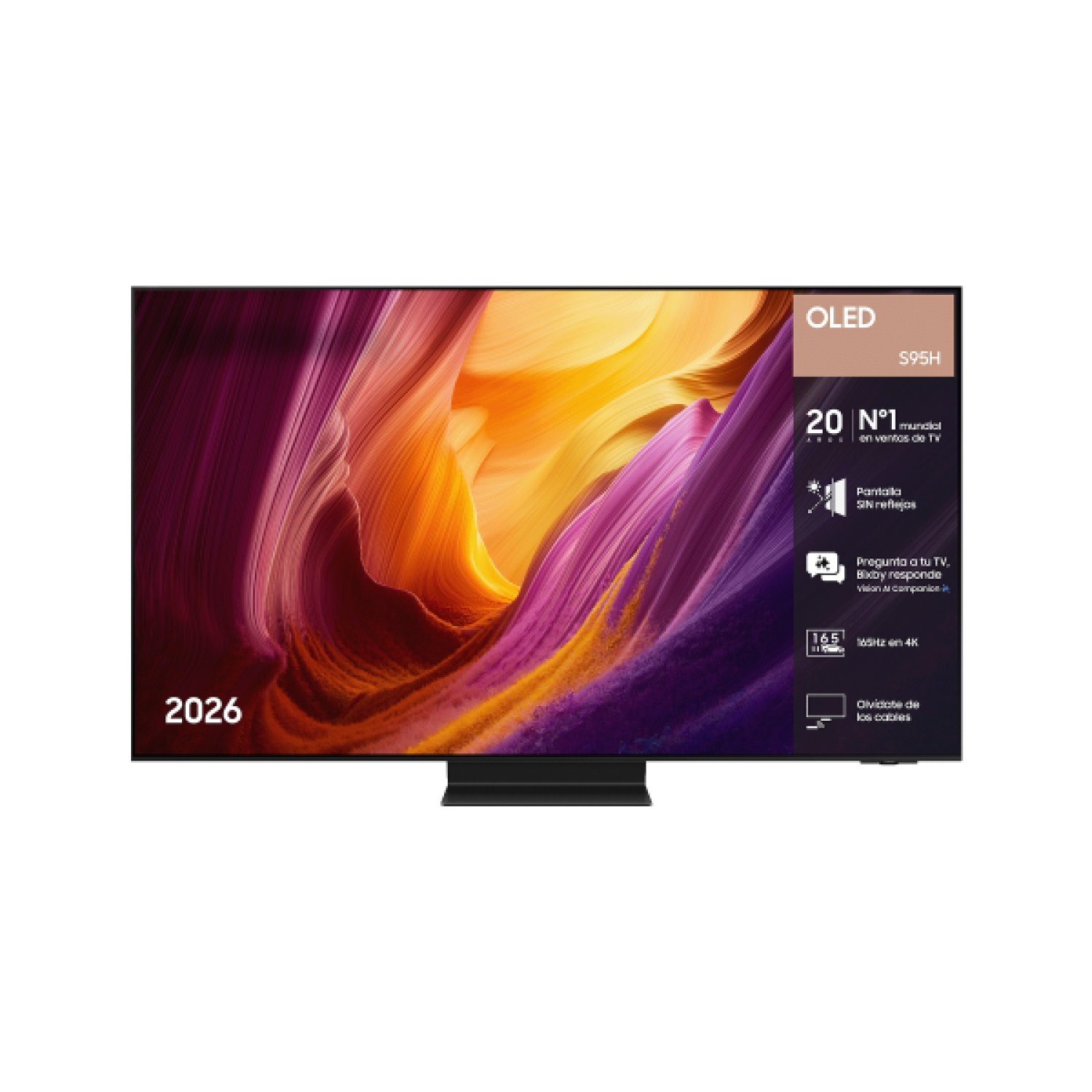 Samsung TV 65" OLED S95H · 4K · Vision AI · Smart TV · Sin reflejos