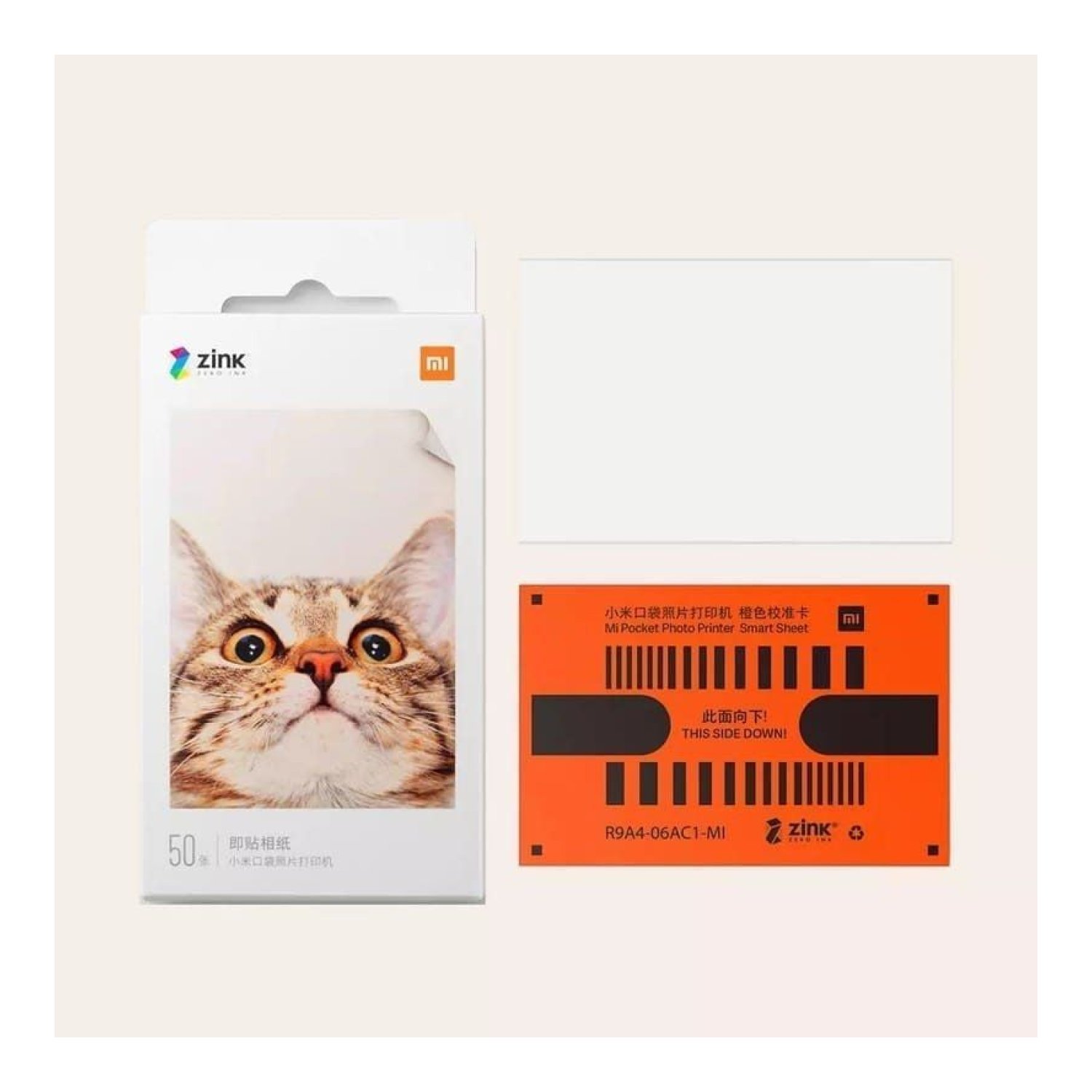 Xiaomi Mi Portable · Papel Fotográfico · 5x7,6 cm · 20 Hojas