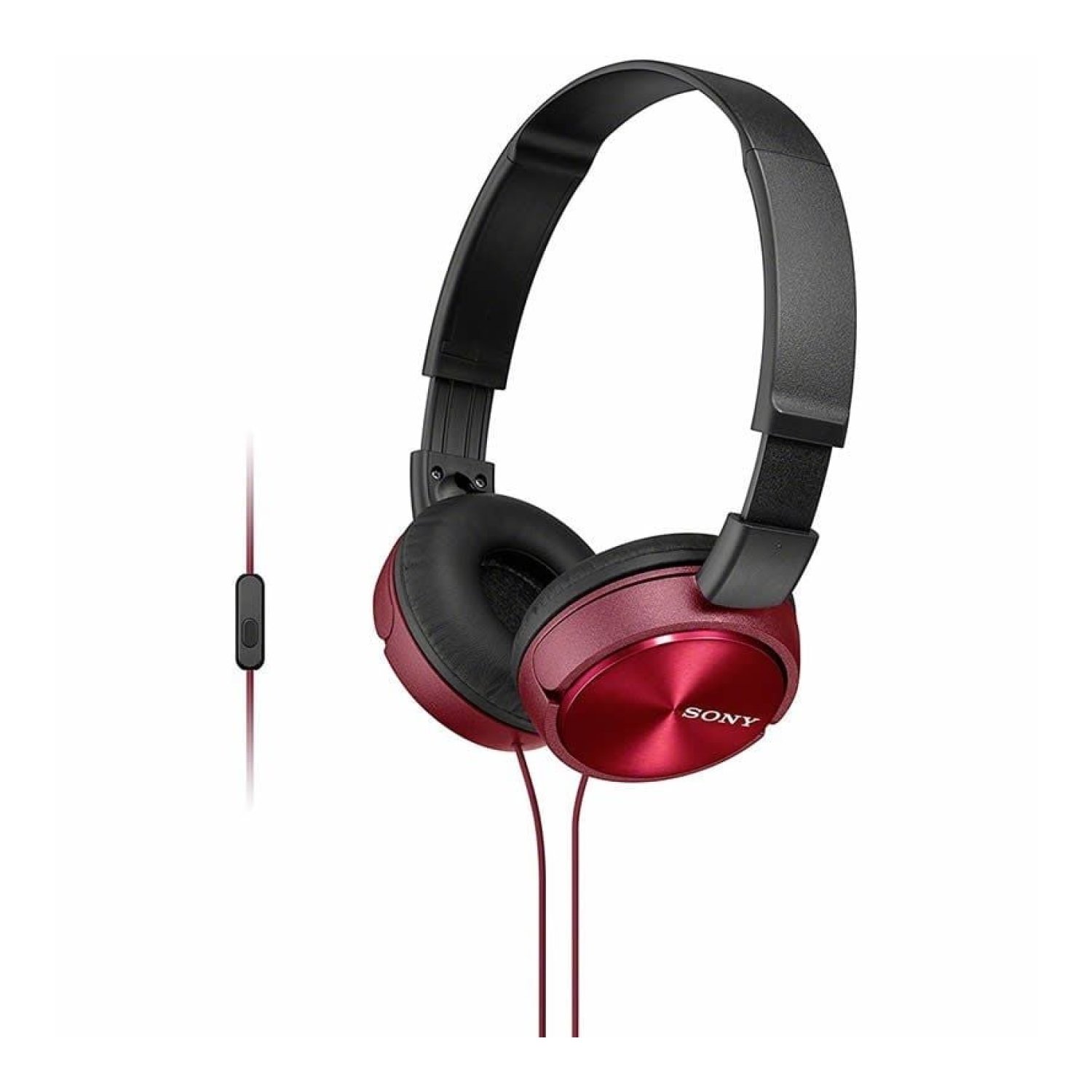 Auriculares Sony MDRZX310APR/ con Micrófono/ Jack 3.5/ Rojos