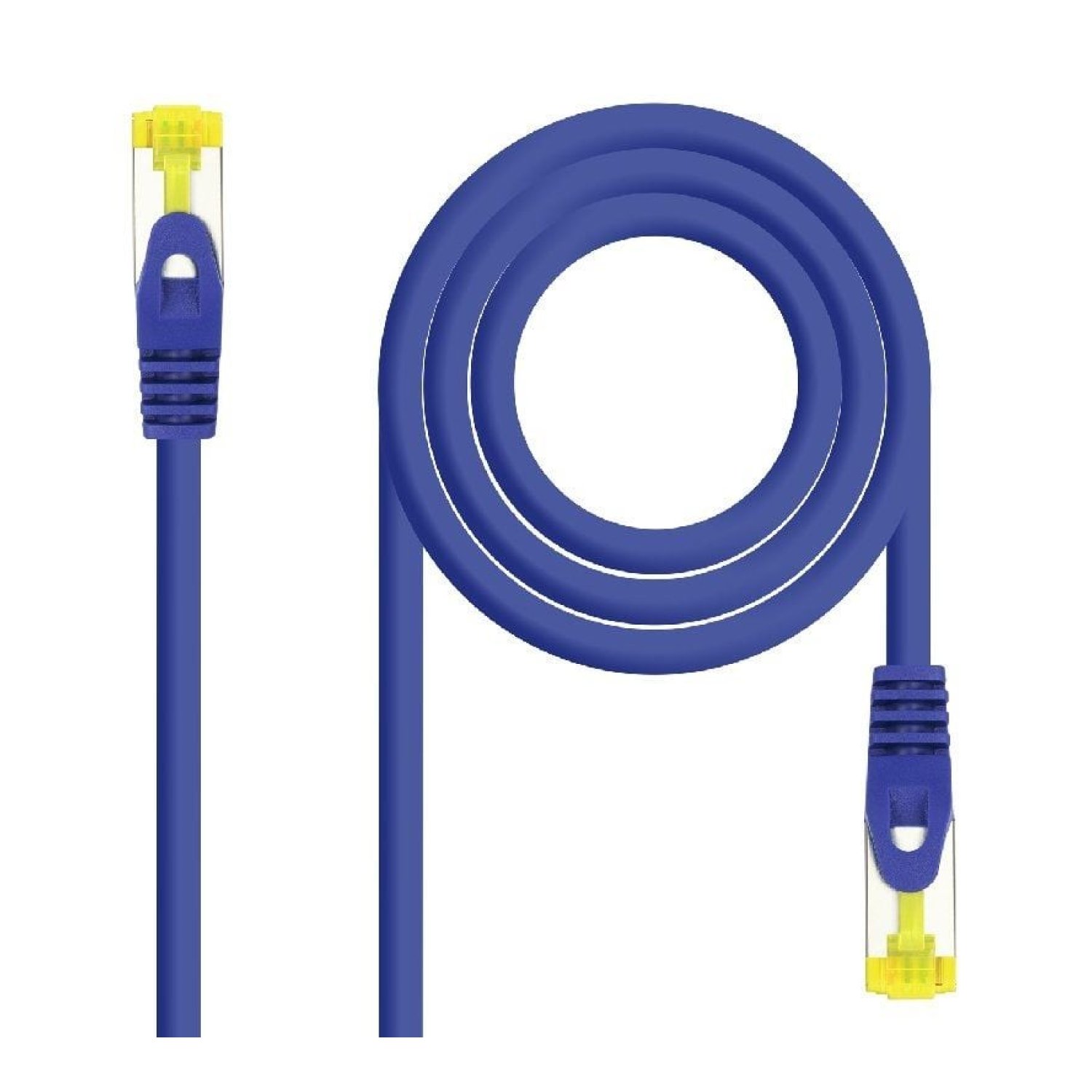 Nanocable · Cable RJ45 SFTP Cat.6A · 25cm · Azul · LSZH