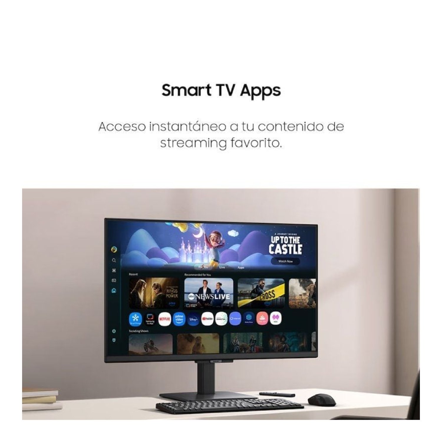 Smart Monitor Samsung M5 S32FM500EU 32"/ Full HD/ Smart TV/ Multimedia/ Negro