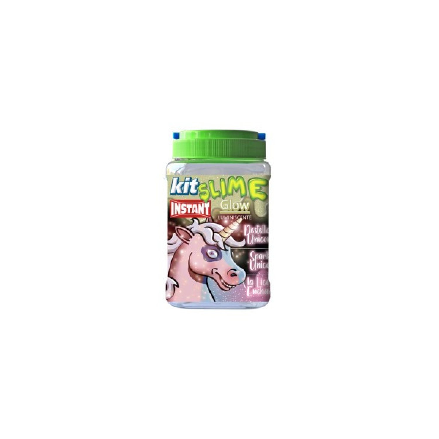 Instant · Kit Slime Destellos de Unicornio · Manualidades Creativas