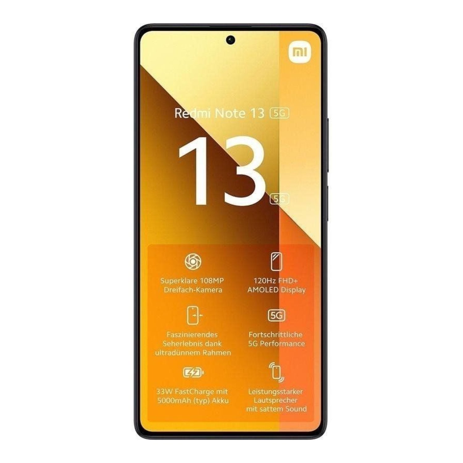 Smartphone Xiaomi Redmi Note 13 NFC 8GB/ 256GB/ 6.67"/ 5G/ Negro