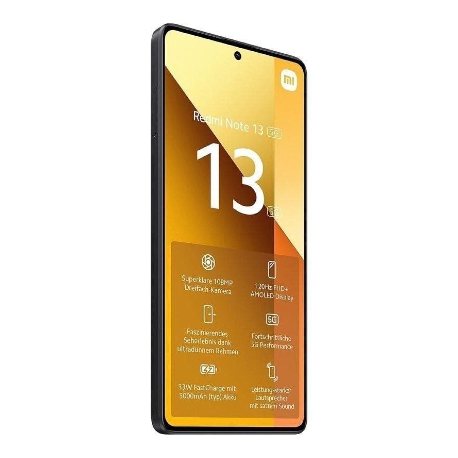 Smartphone Xiaomi Redmi Note 13 NFC 8GB/ 256GB/ 6.67"/ 5G/ Negro