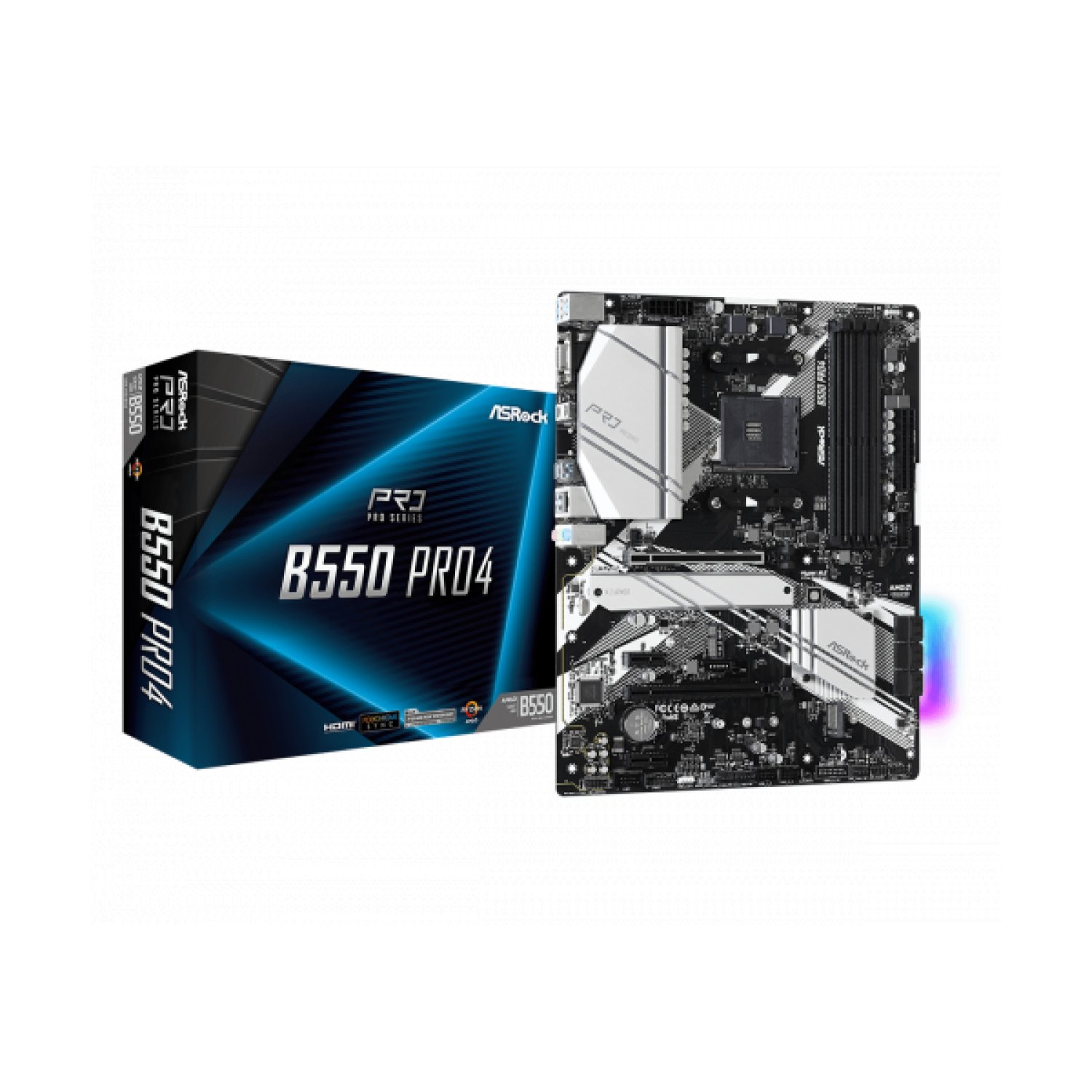 ASRock B550 Pro4 · Socket AM4 · Chipset B550 · ATX