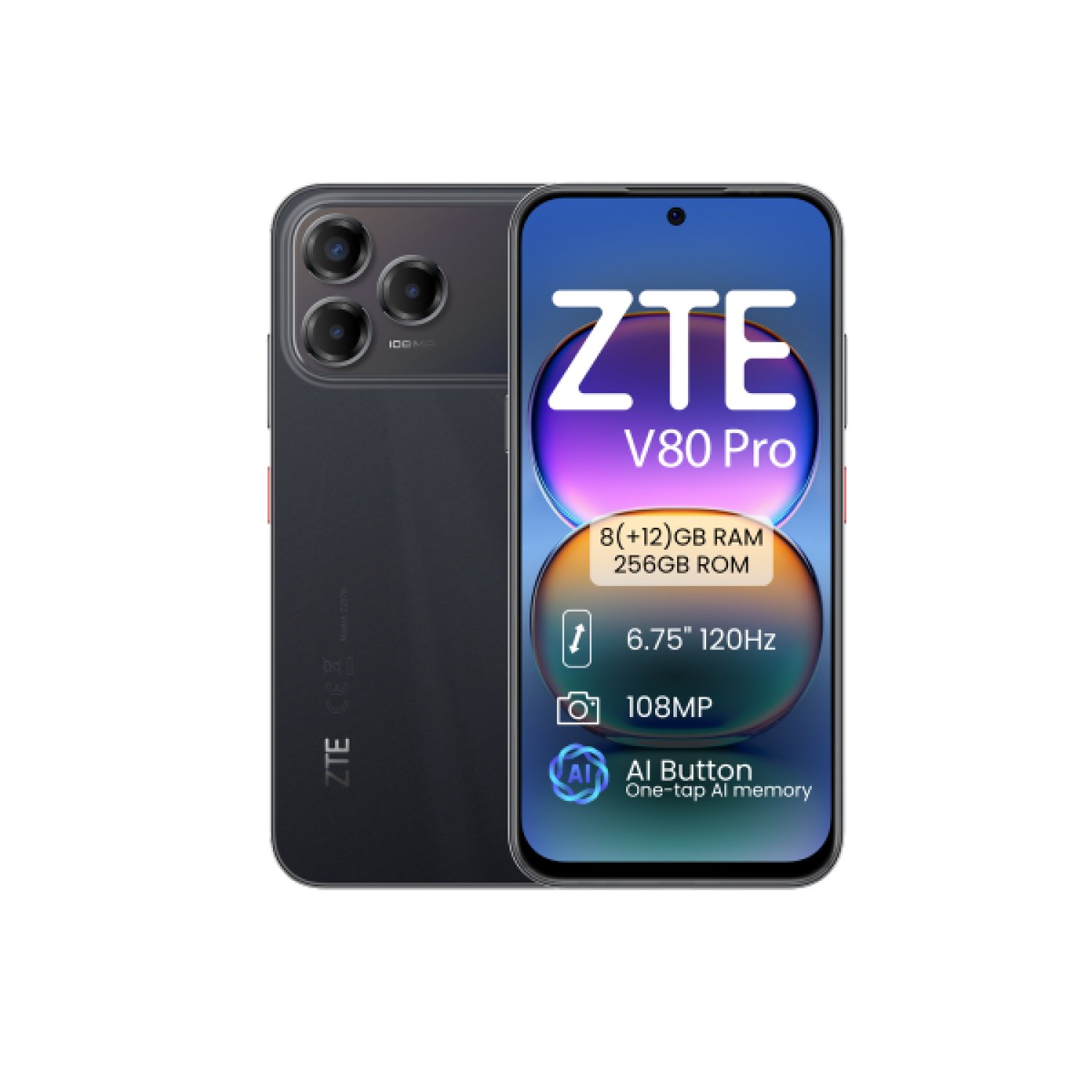 ZTE V80 PRO 8+256 NEGRO