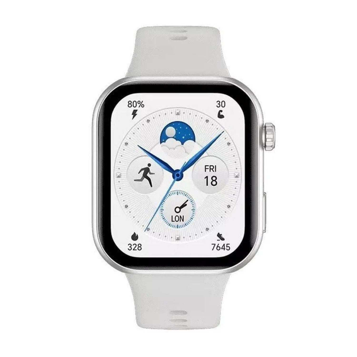 Smartwatch Honor Watch 2i/ Notificaciones/ Frecuencia Cardíaca/ Blanco