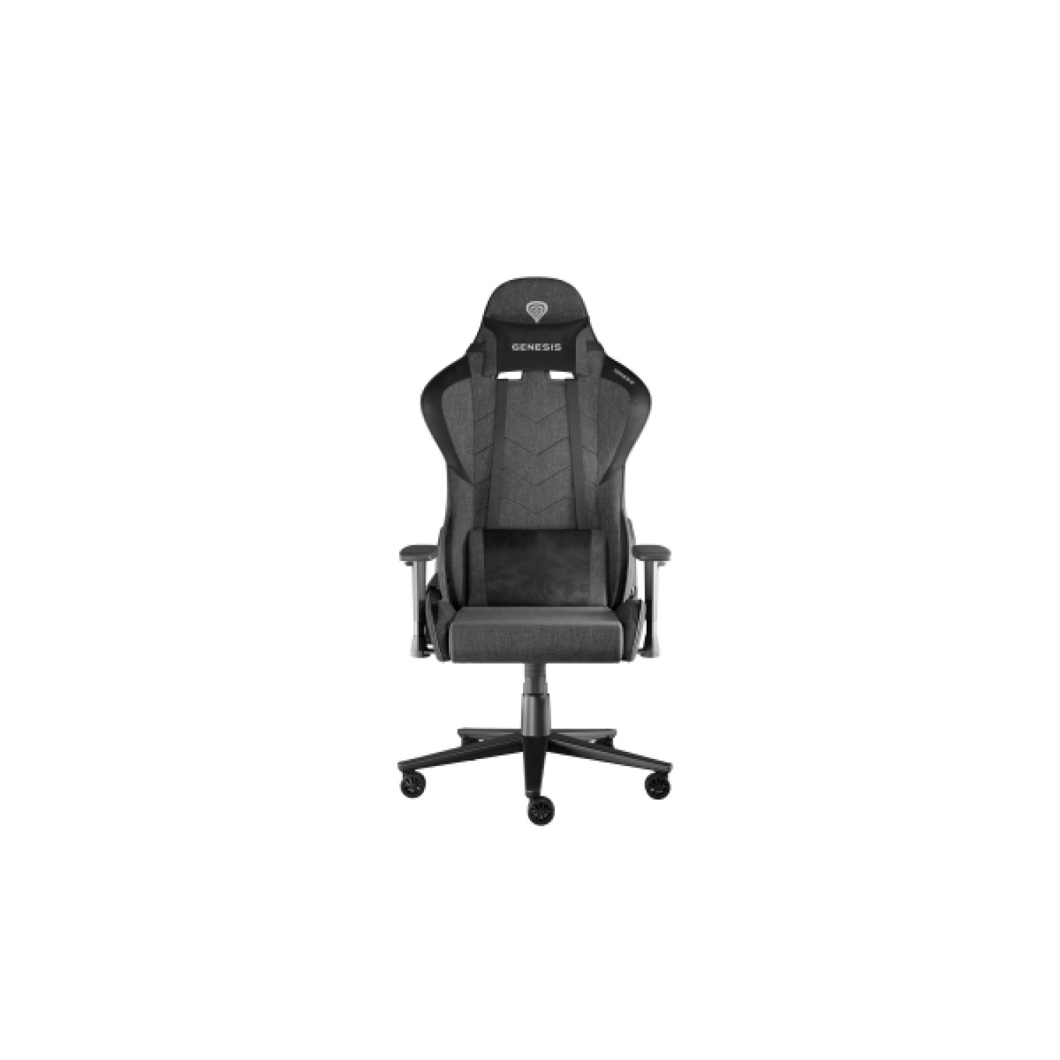 GENESIS Nitro 550 G2 Butaca para jugar Asiento acolchado Negro, Gris