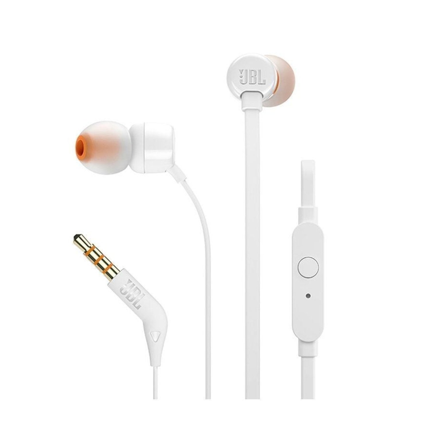 JBL Tune 110 · Auriculares Intrauditivos · Micrófono · Jack 3.5 · Blancos