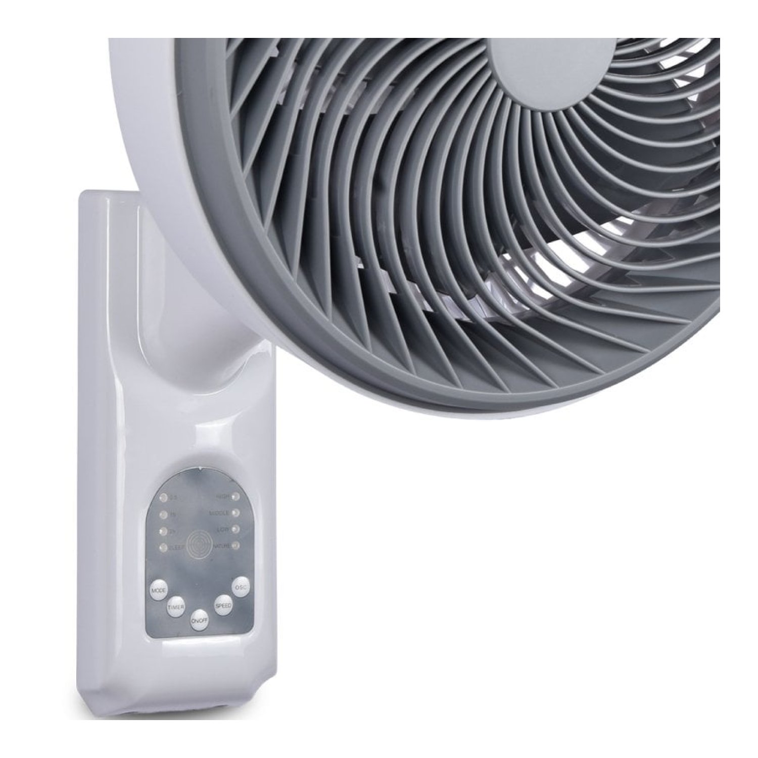 Ventilador de Pared Daewoo DW9011/ 80W/ 5 Aspas 25cm/ 3 Velocidades
