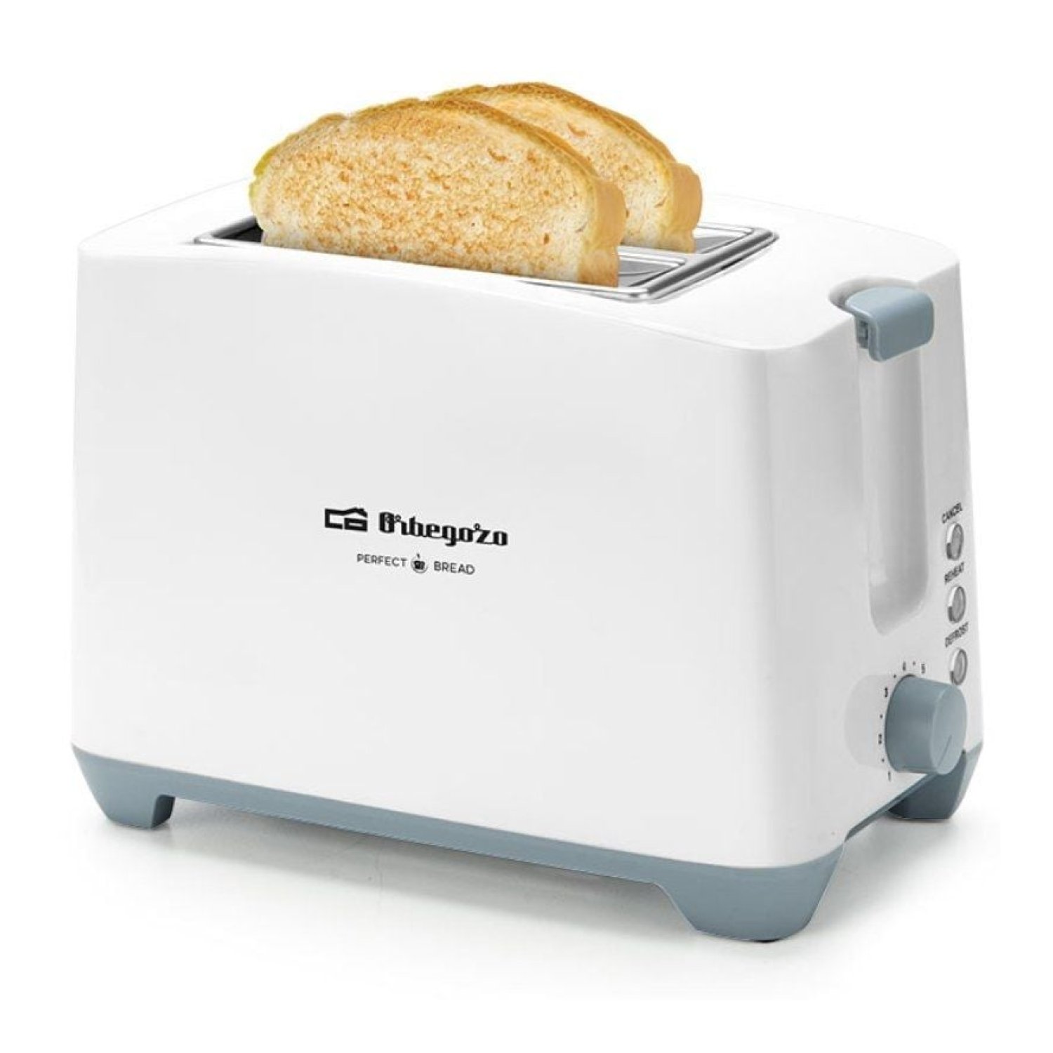Orbegozo TO 3020 · Tostador · 750W · Blanco
